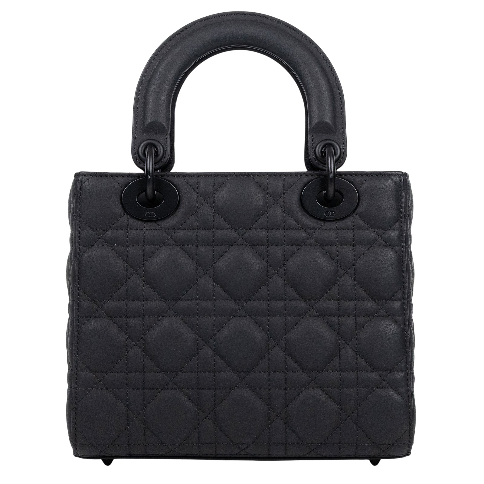 迪奧 CHRISTIAN DIOR Lady Dior My ABCDior 小型 肩背 手提包 羊皮 M0538SLOI  原廠盒子/背帶/購買證明/飾品字母/保證卡