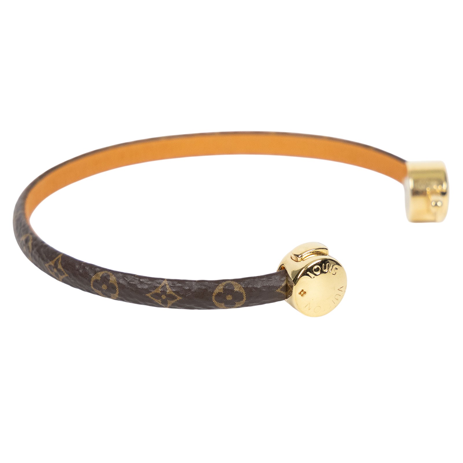 路易威登 LOUIS VUITTON Historic Mini Monogram 手環 M6407E  原廠盒子/防塵袋