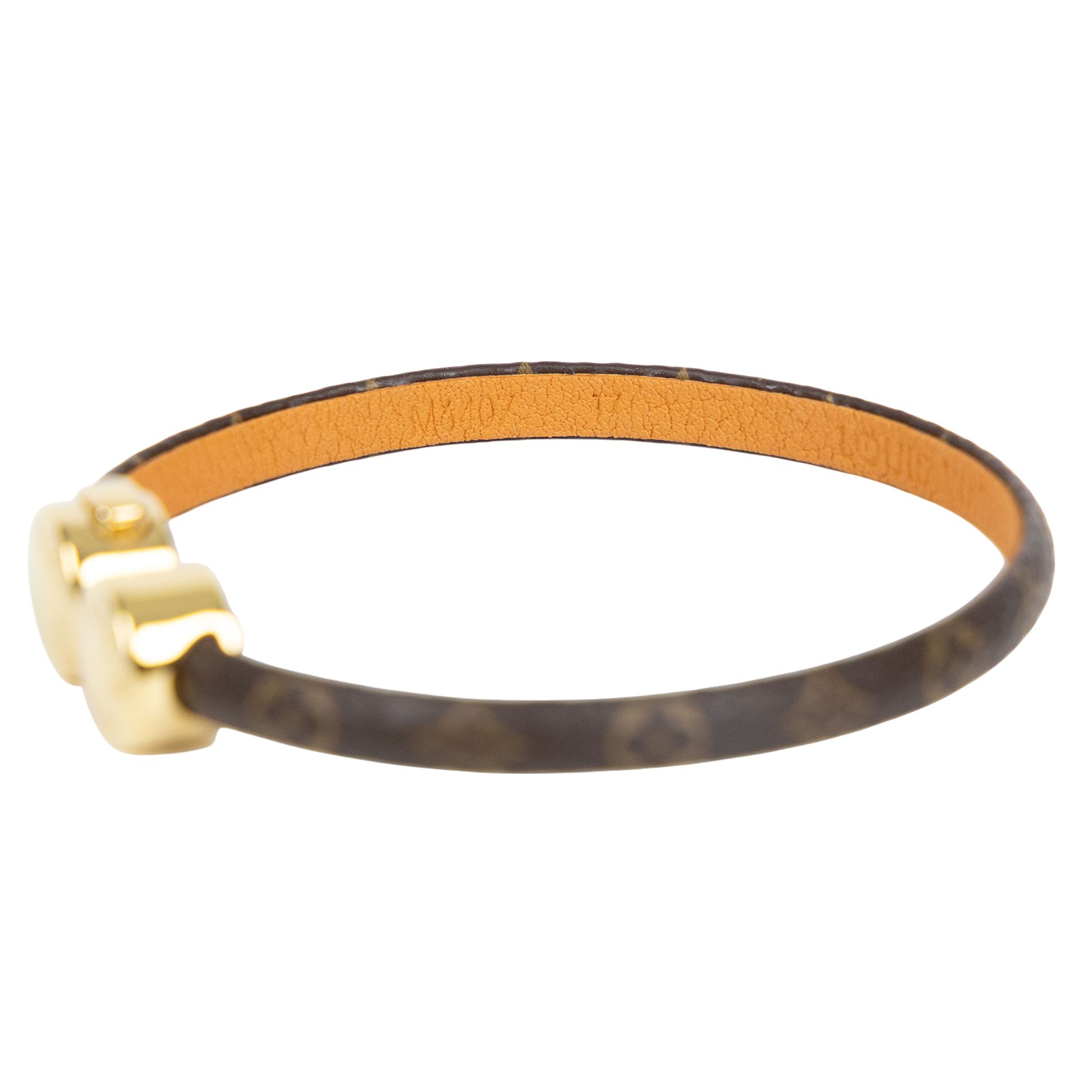 路易威登 LOUIS VUITTON Historic Mini Monogram 手環 M6407E  原廠盒子/防塵袋