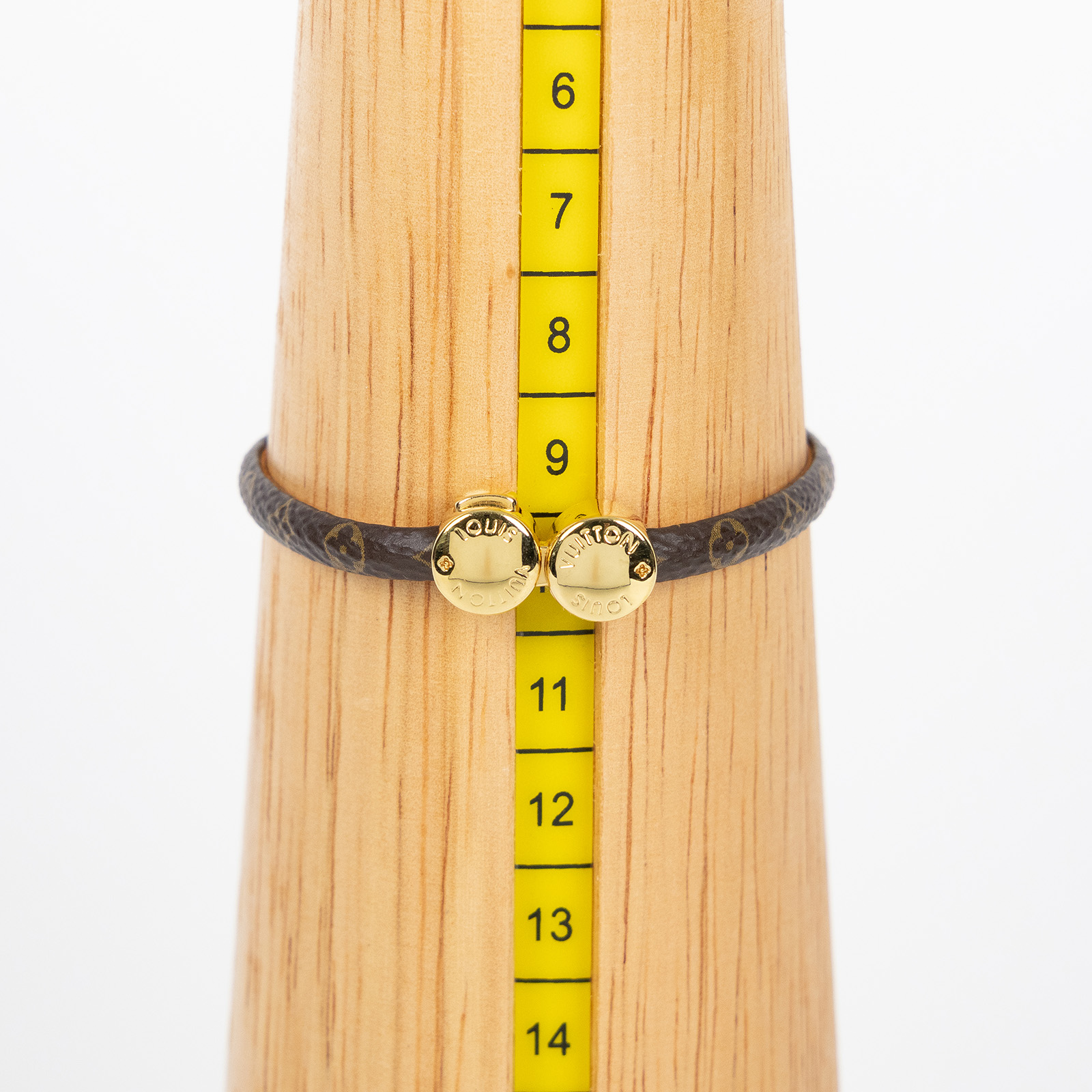 路易威登 LOUIS VUITTON Historic Mini Monogram 手環 M6407E  原廠盒子/防塵袋