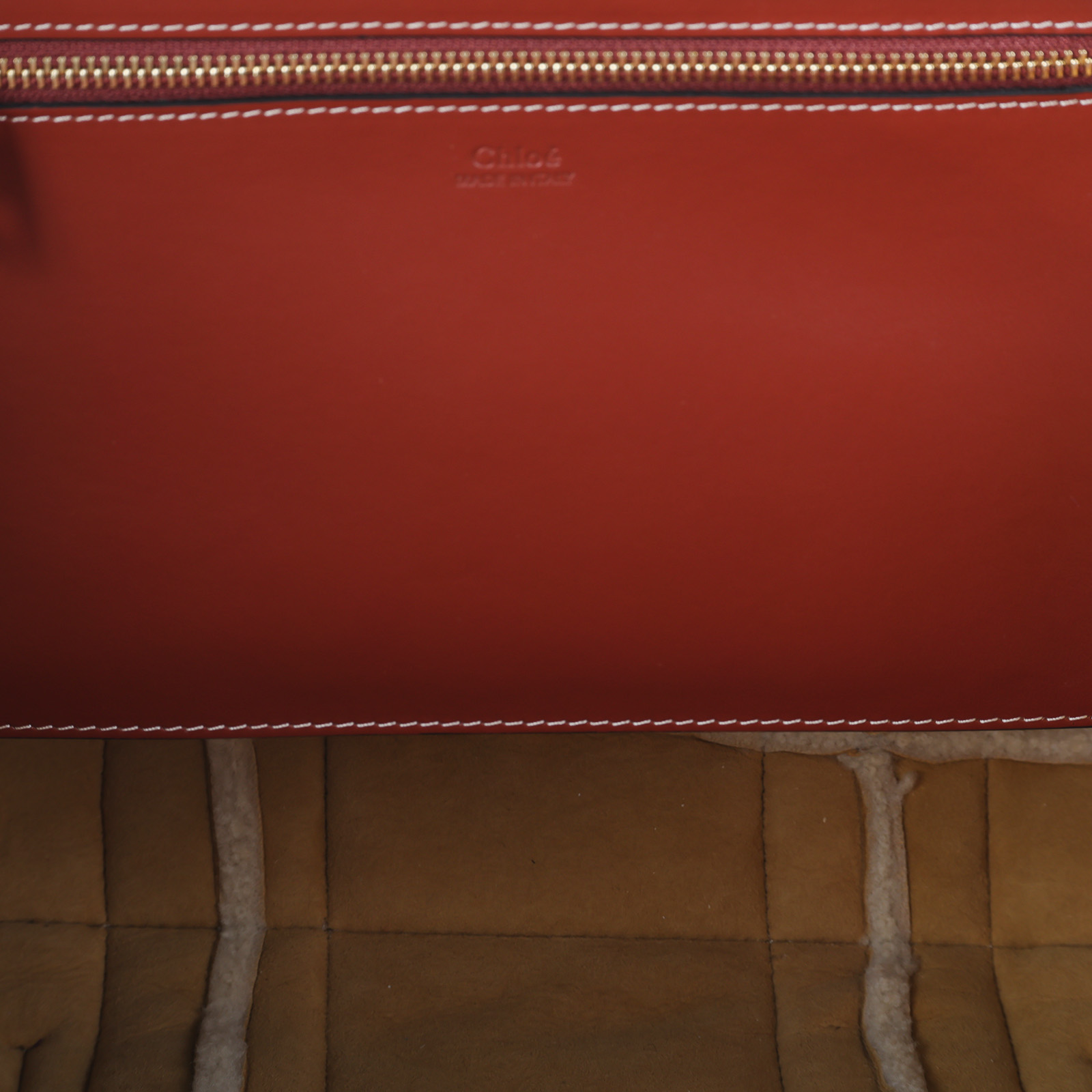 蔻依 CHLOE Large Woody 手提包 羊絨 CHC21WS382F586J1 羊毛WOODY 防塵袋/保證卡