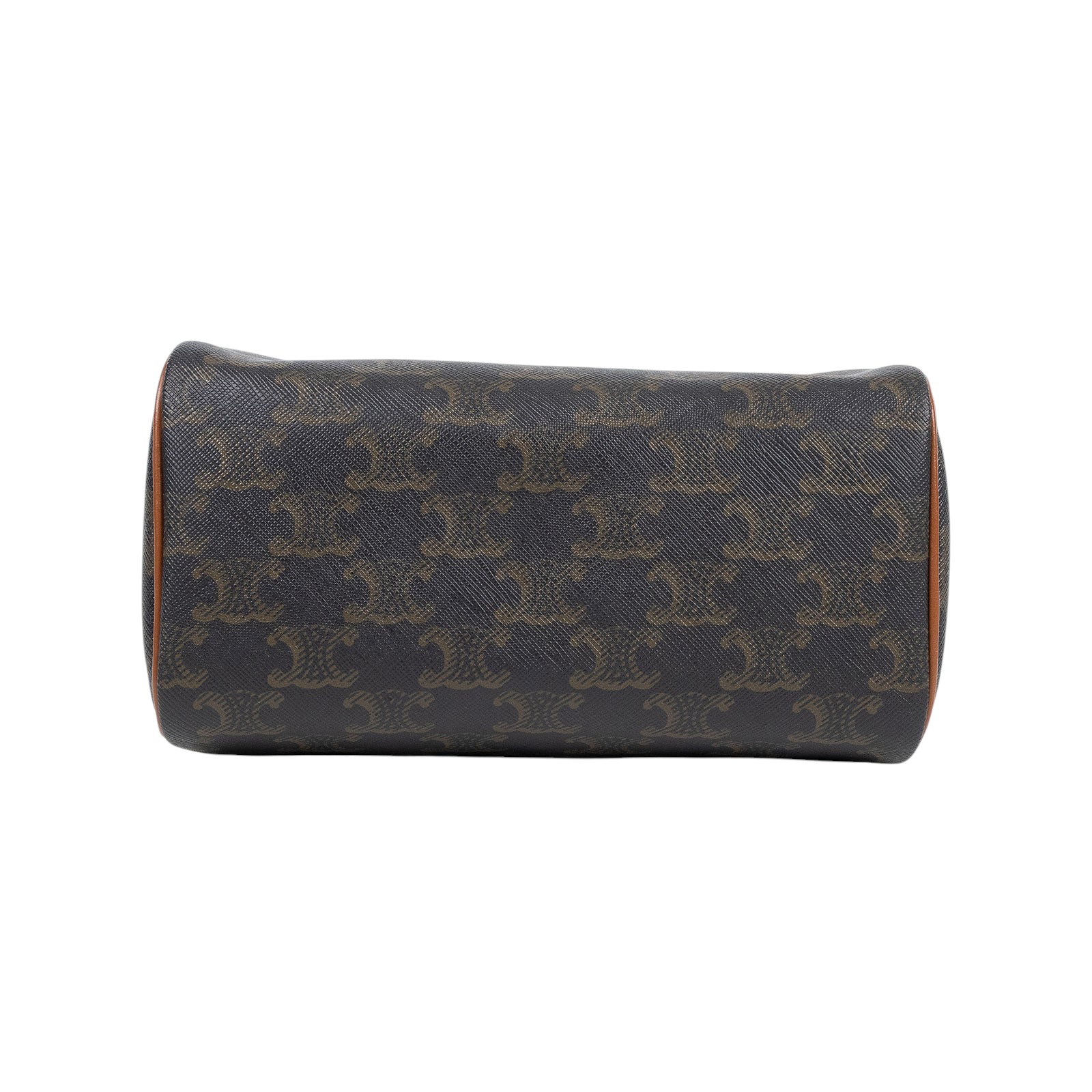 思琳 CELINE 標誌印花 波士頓包 小型 113772CAS 棕凱旋波士頓包 小號 無附屬品