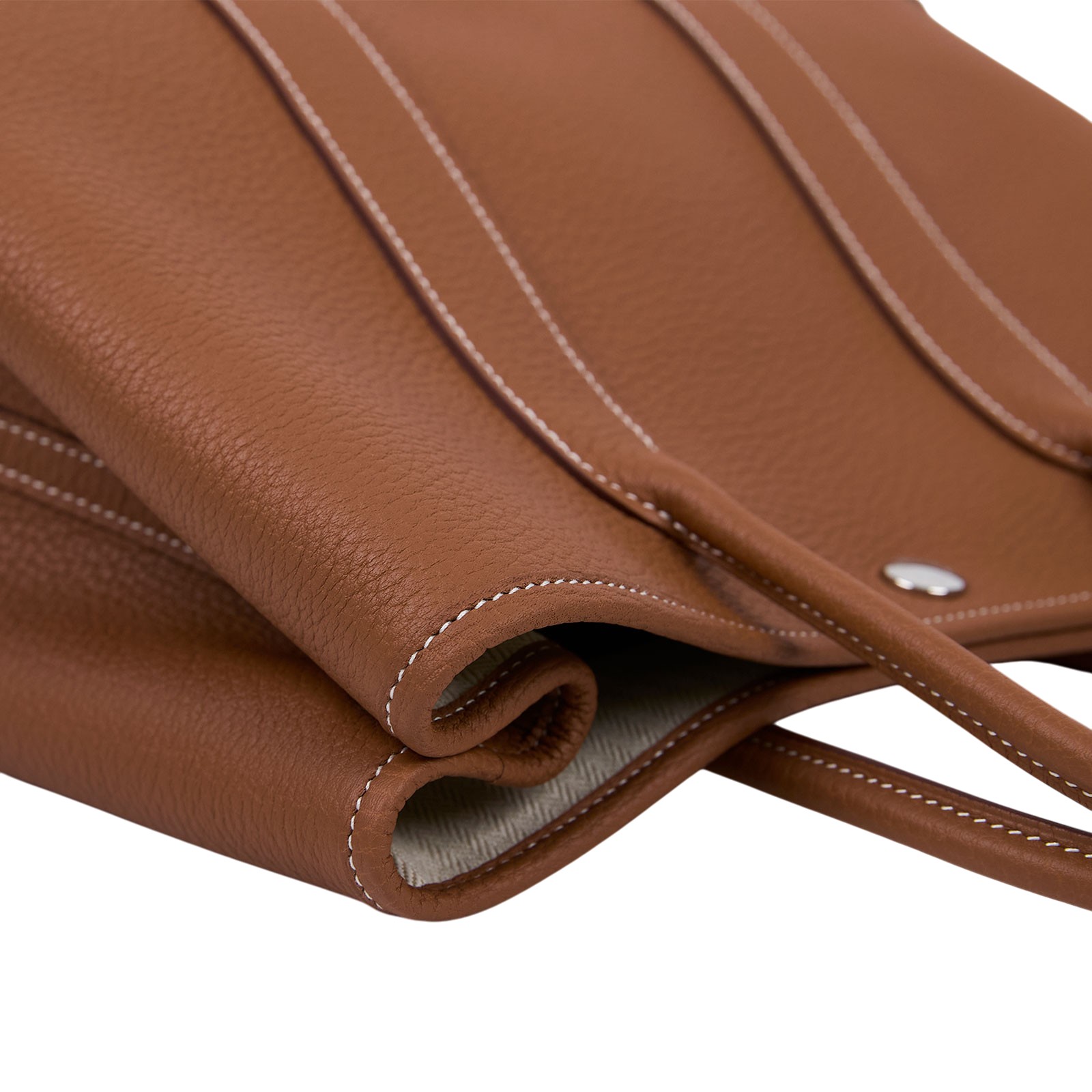 愛馬仕 Hermes Garden Party 花園派對包 30 銀色五金 金棕 H051568CK37 /W刻 金棕GP30 原廠盒子/防塵袋