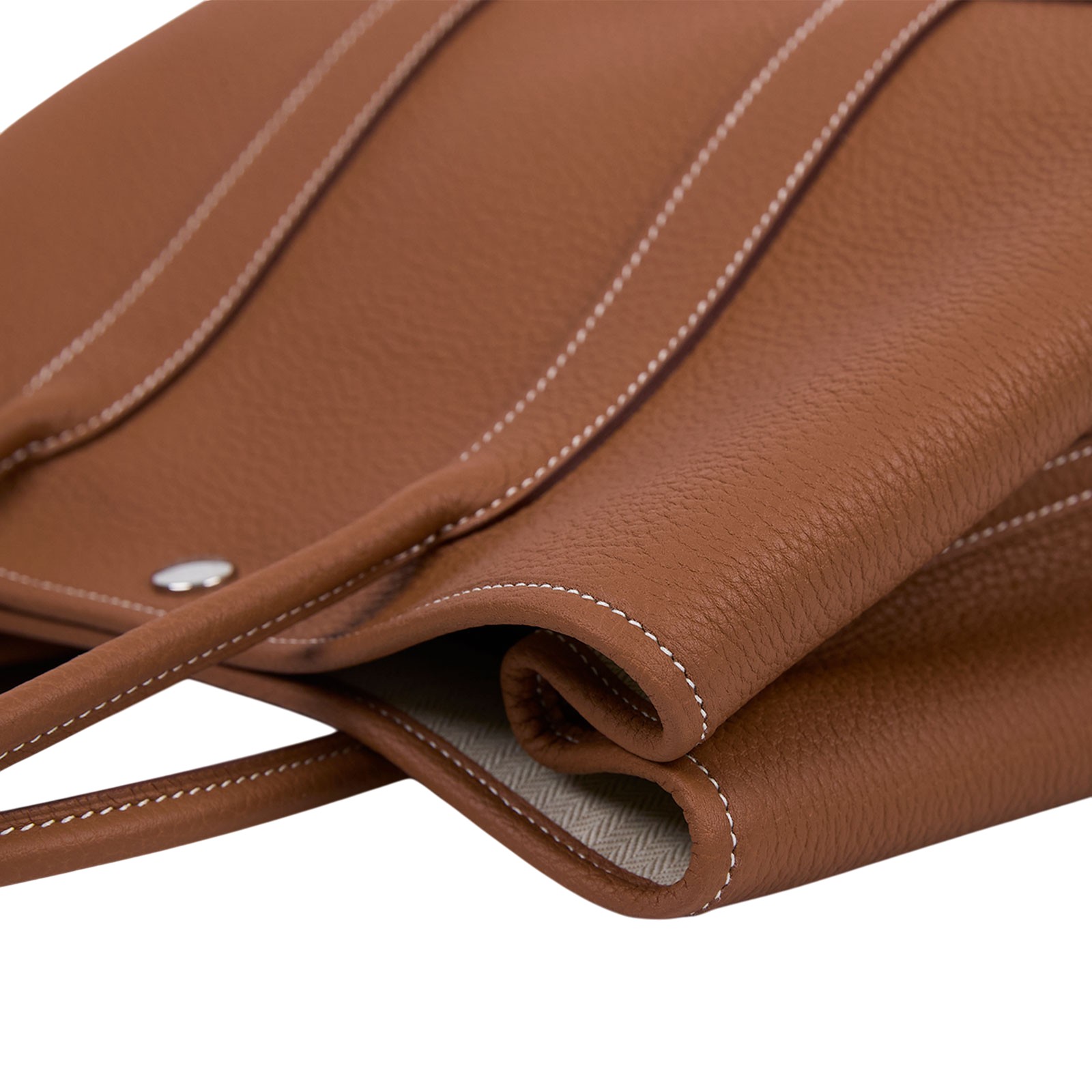 愛馬仕 Hermes Garden Party 花園派對包 30 銀色五金 金棕 H051568CK37 /W刻 金棕GP30 原廠盒子/防塵袋