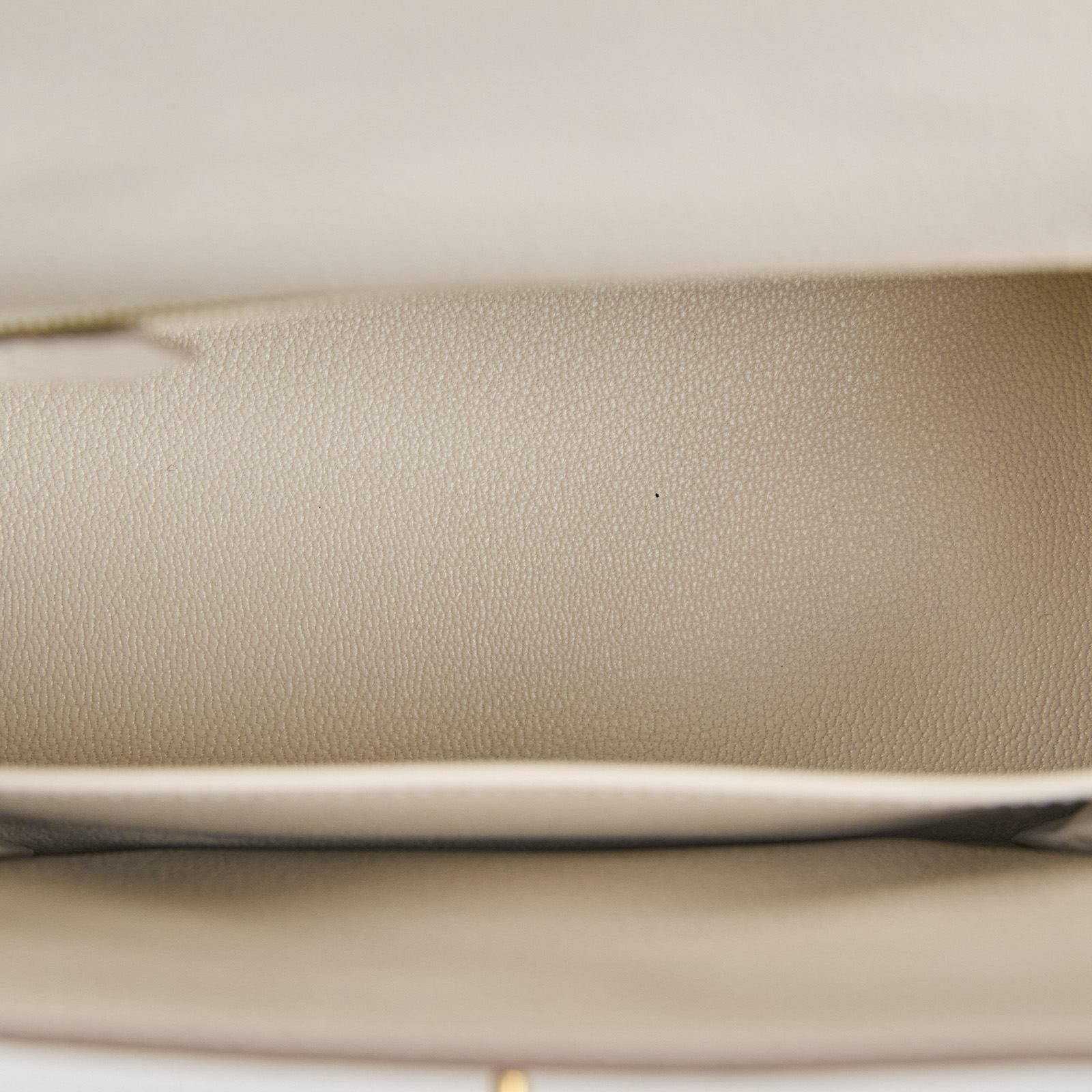 愛馬仕 Hermes Kelly Bag 凱莉包 25 KL25 K刻 奶昔白金釦KELLY25 原廠盒子/防塵袋/鎖組/背帶