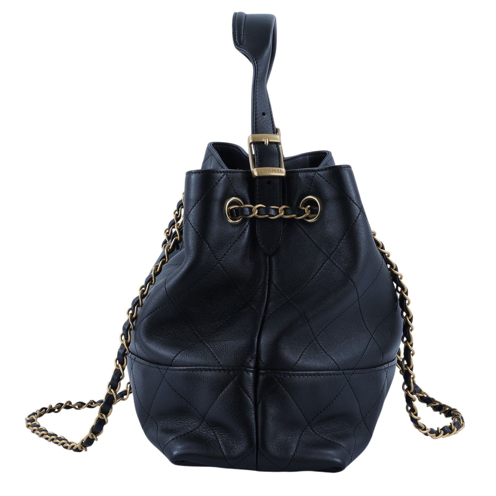 香奈兒 CHANEL 購物包  晶片款 25A黑牛托特包 無附屬品