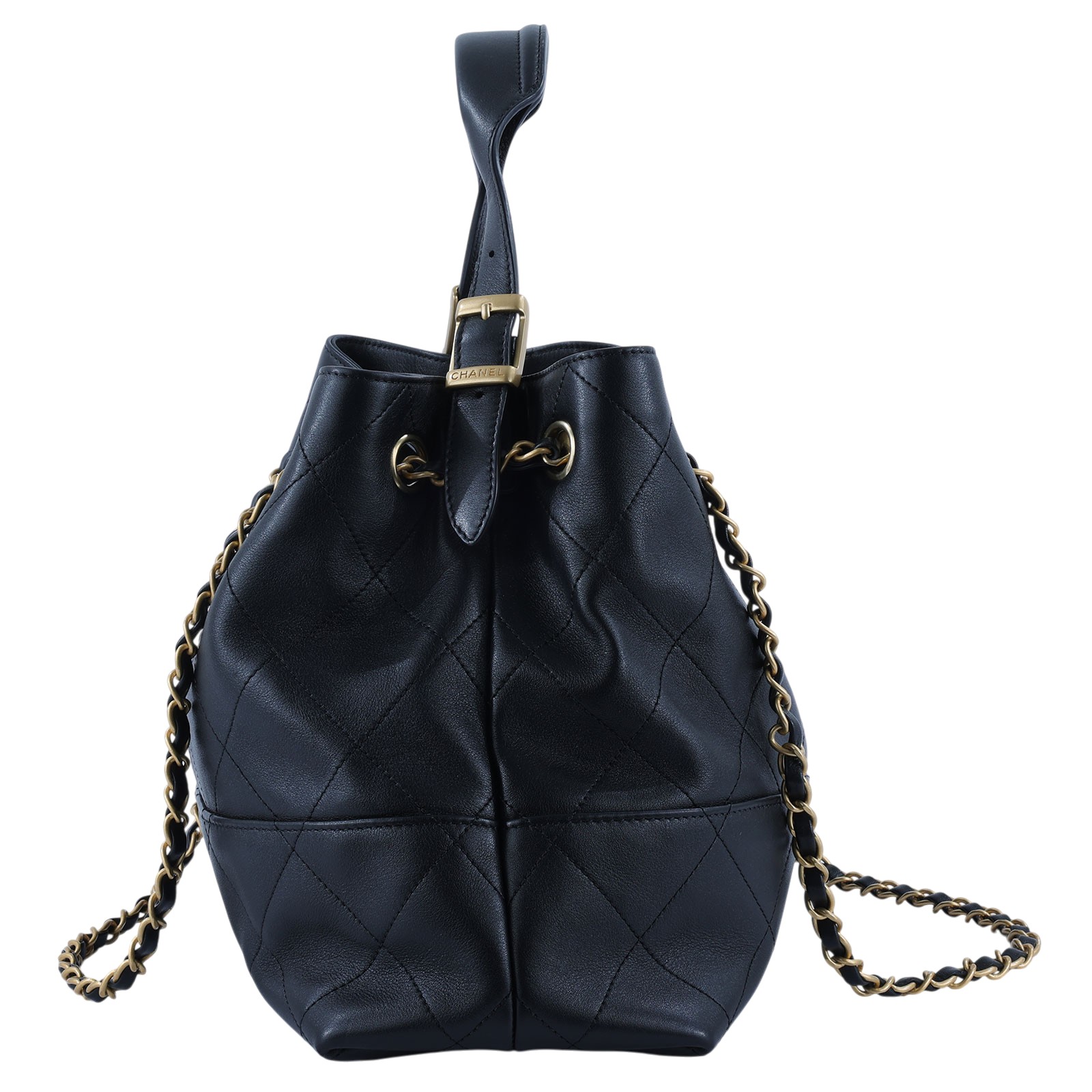 香奈兒 CHANEL 購物包  晶片款 25A黑牛托特包 無附屬品