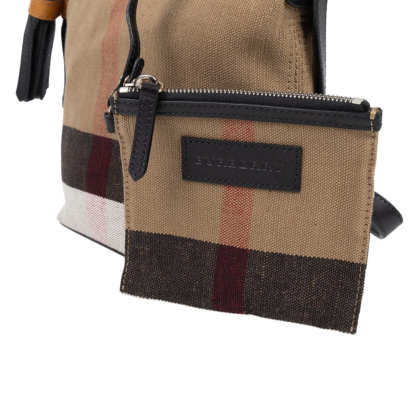 博柏利 BURBERRY 水桶包 3997284 格紋水桶包 防塵袋