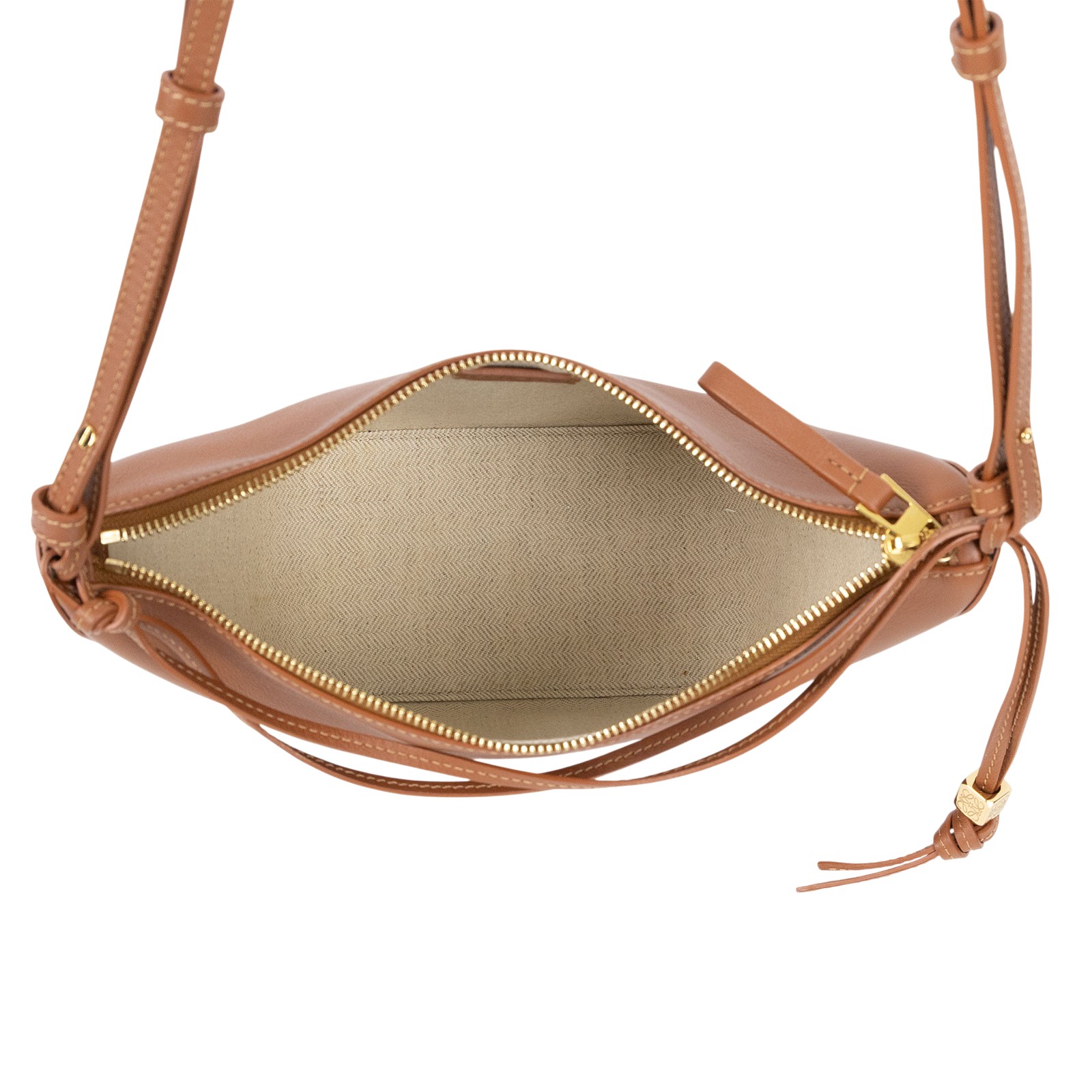 羅意威 LOEWE Mini Hammock Hobo bag 迷你 吊床包 A538G13X01 焦糖HAMMOCK HOBO MINI 防塵袋