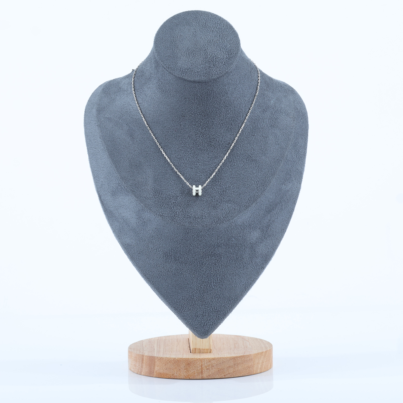 愛馬仕 Hermes Mini Pop H 墜飾 白色 H147992FP49 ST 02 23 銀白POP項鍊 MINI 原廠盒子