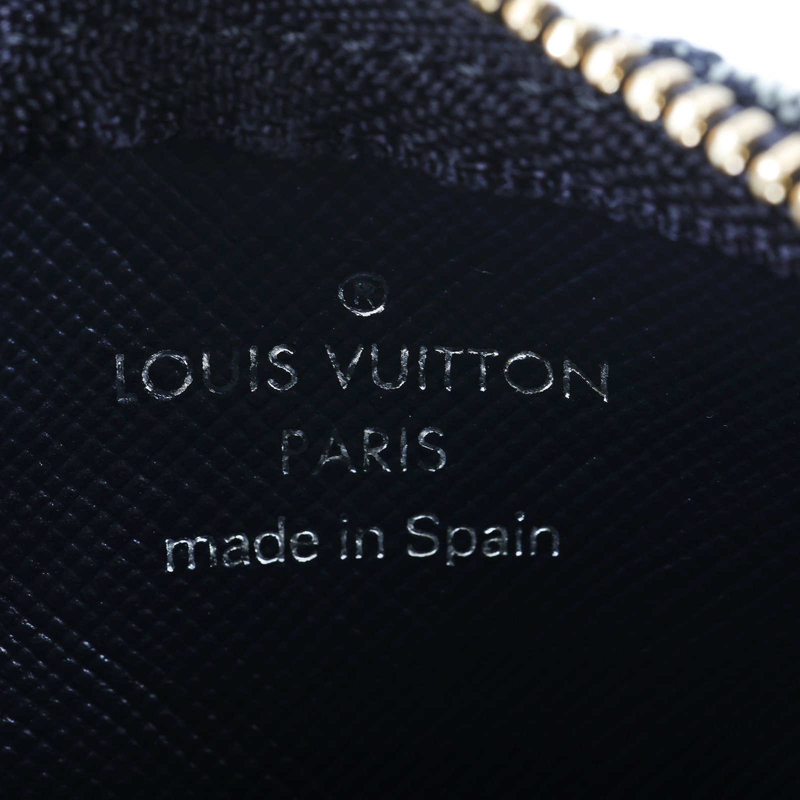 路易威登 LOUIS VUITTON 老花 Monogram 緹花織布 零錢包 鑰匙扣 M92236 深藍緹花零錢鑰匙包 無附屬品