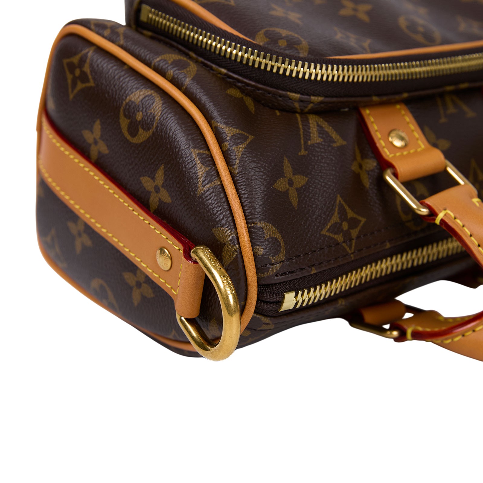 路易威登 LOUIS VUITTON Keepall 25 Cargo 手提 肩背 波士頓包 M14981 晶片款  防塵袋