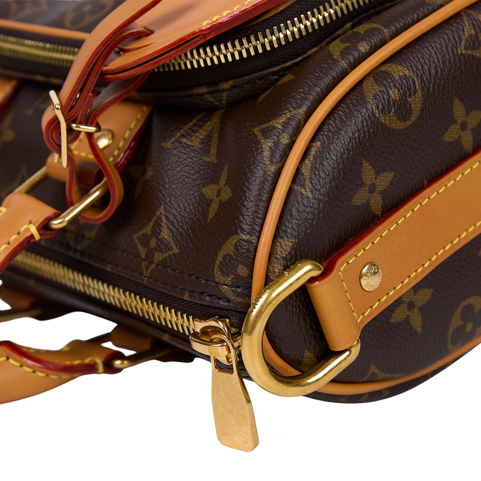 路易威登 LOUIS VUITTON Keepall 25 Cargo 手提 肩背 波士頓包 M14981 晶片款  防塵袋