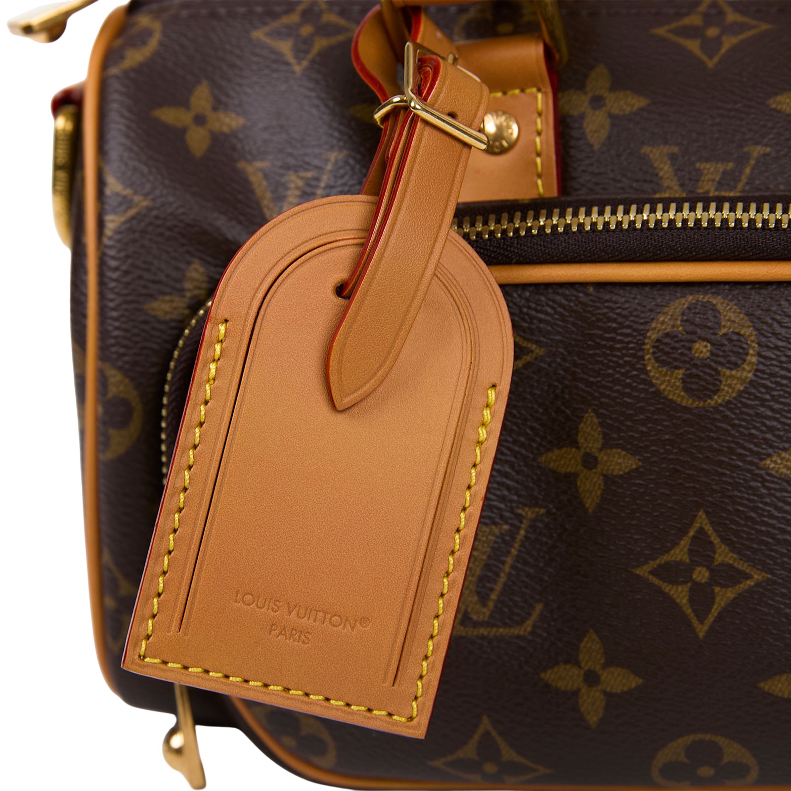 路易威登 LOUIS VUITTON Keepall 25 Cargo 手提 肩背 波士頓包 M14981 晶片款  防塵袋