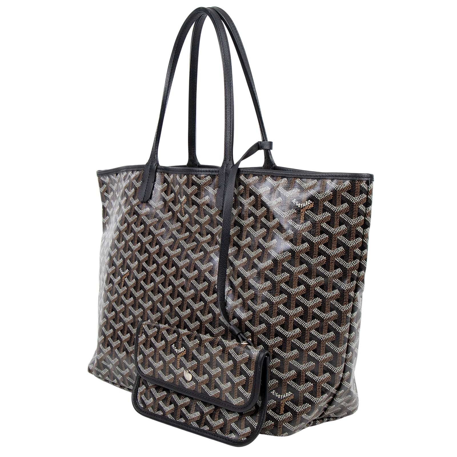 高雅德 GOYARD Saint Louis PM Bag 托特包 STLOUIPMLTY 黑Saint louis tote PM 無附屬品
