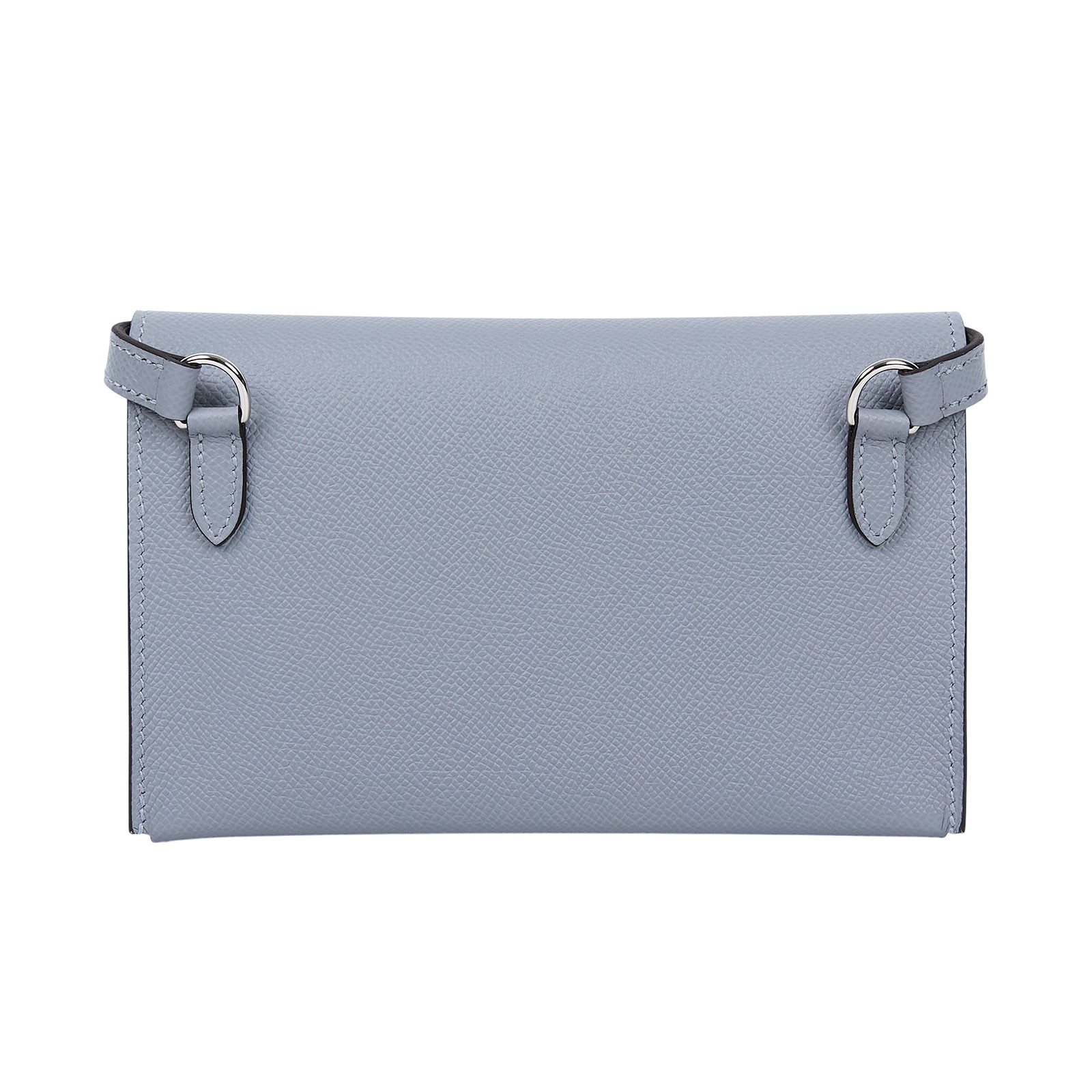 愛馬仕 Hermes Hermesnap 隨身錢包 銀色五金 木偶灰 H085291CKP0 H085291CK/K刻/K AM 005 UH/P0  防塵袋/原廠盒子