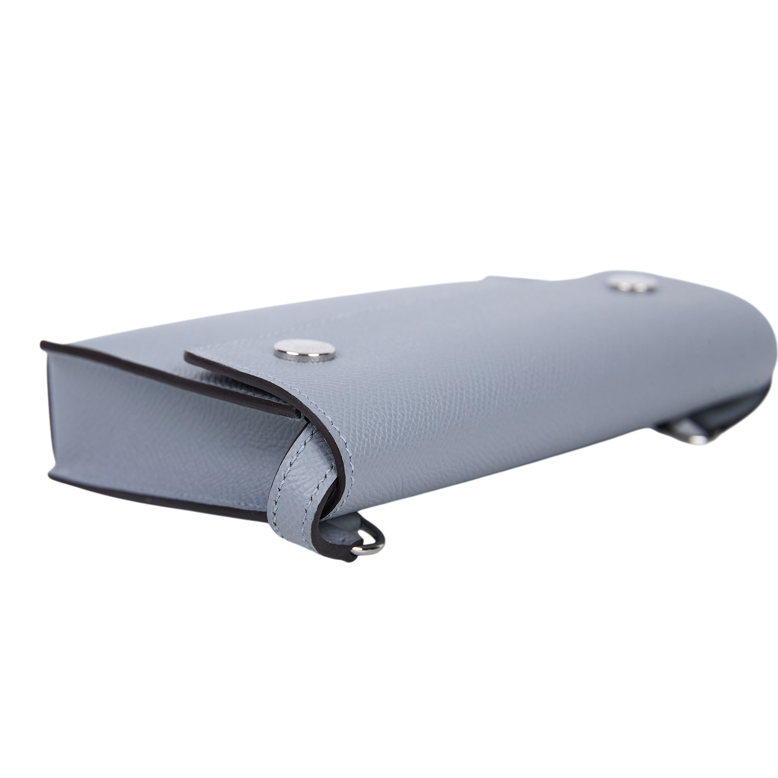 愛馬仕 Hermes Hermesnap 隨身錢包 銀色五金 木偶灰 H085291CKP0 H085291CK/K刻/K AM 005 UH/P0  防塵袋/原廠盒子