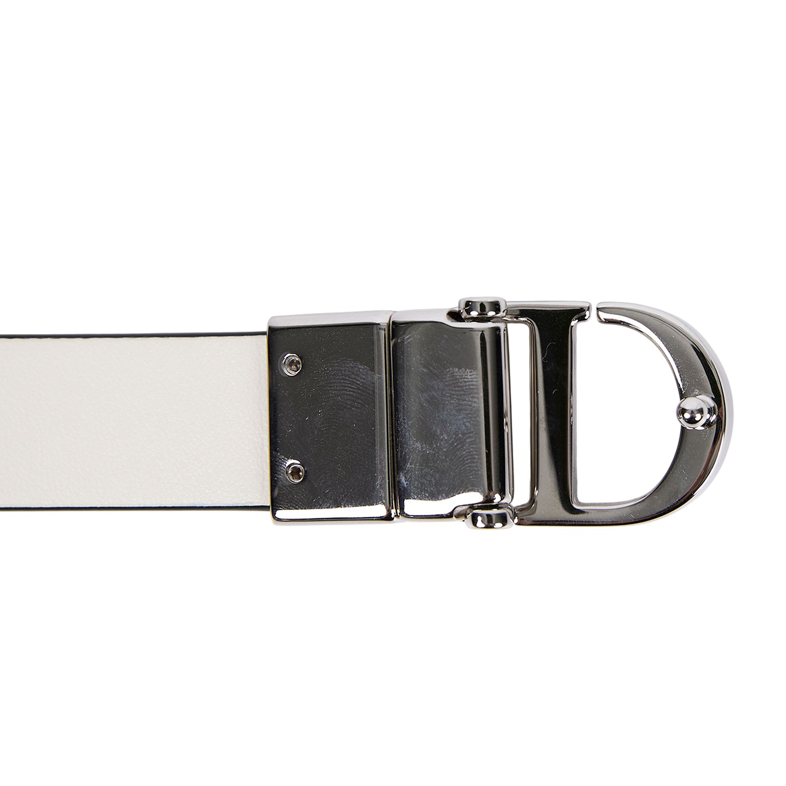 迪奧 CHRISTIAN DIOR 30 Montaigne 雙面皮帶 B0446PWGA_75  原廠盒子/防塵袋/購買證明