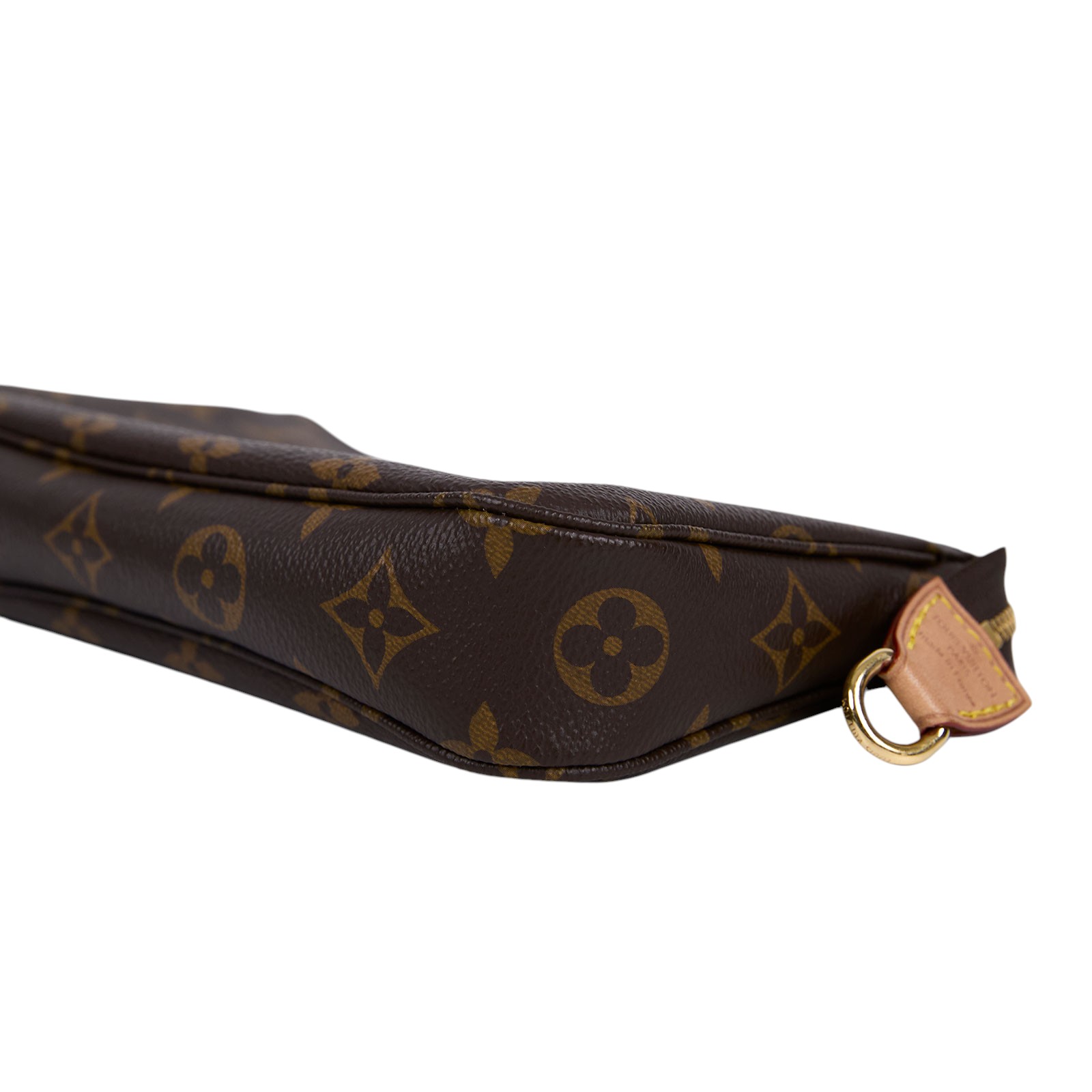 路易威登 LOUIS VUITTON Pochette Accessoires 麻將包 鍊條 皮背帶 腋下單肩包 M82766 晶片款  原廠盒子/防塵袋/購買證明