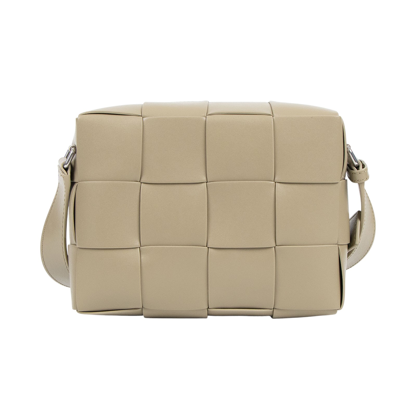 寶緹嘉 BOTTEGA VENETA Cassette 斜背包 730027VB1K0 晶片款 沙色CASSETTE編織包 4X3 防塵袋