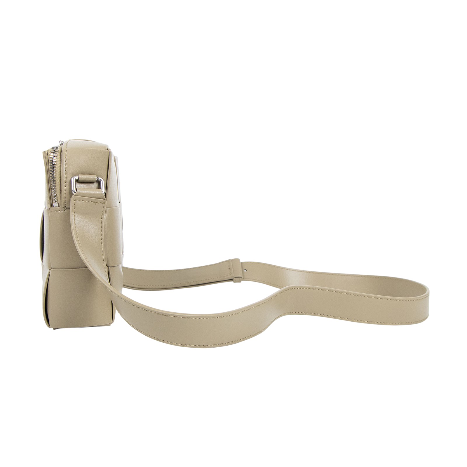 寶緹嘉 BOTTEGA VENETA Cassette 斜背包 730027VB1K0 晶片款 沙色CASSETTE編織包 4X3 防塵袋