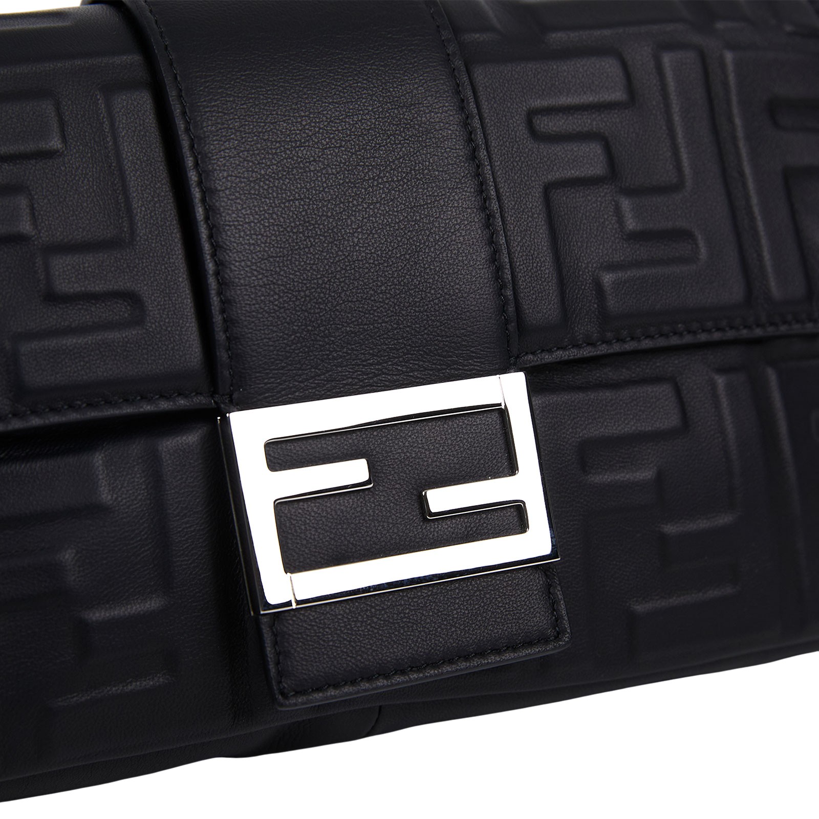 芬迪 FENDI Baguette 斜背包 7VA472A9ZC 男款黑BAGUETTE 防塵袋