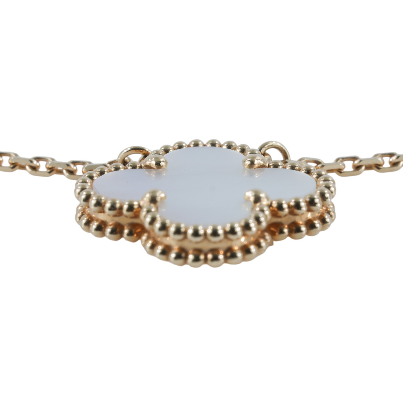 梵克雅寶 Van Cleef & Arpels Vintage Alhambra 吊墜 小型 vcara45900  原廠盒子2/保書/購買證明