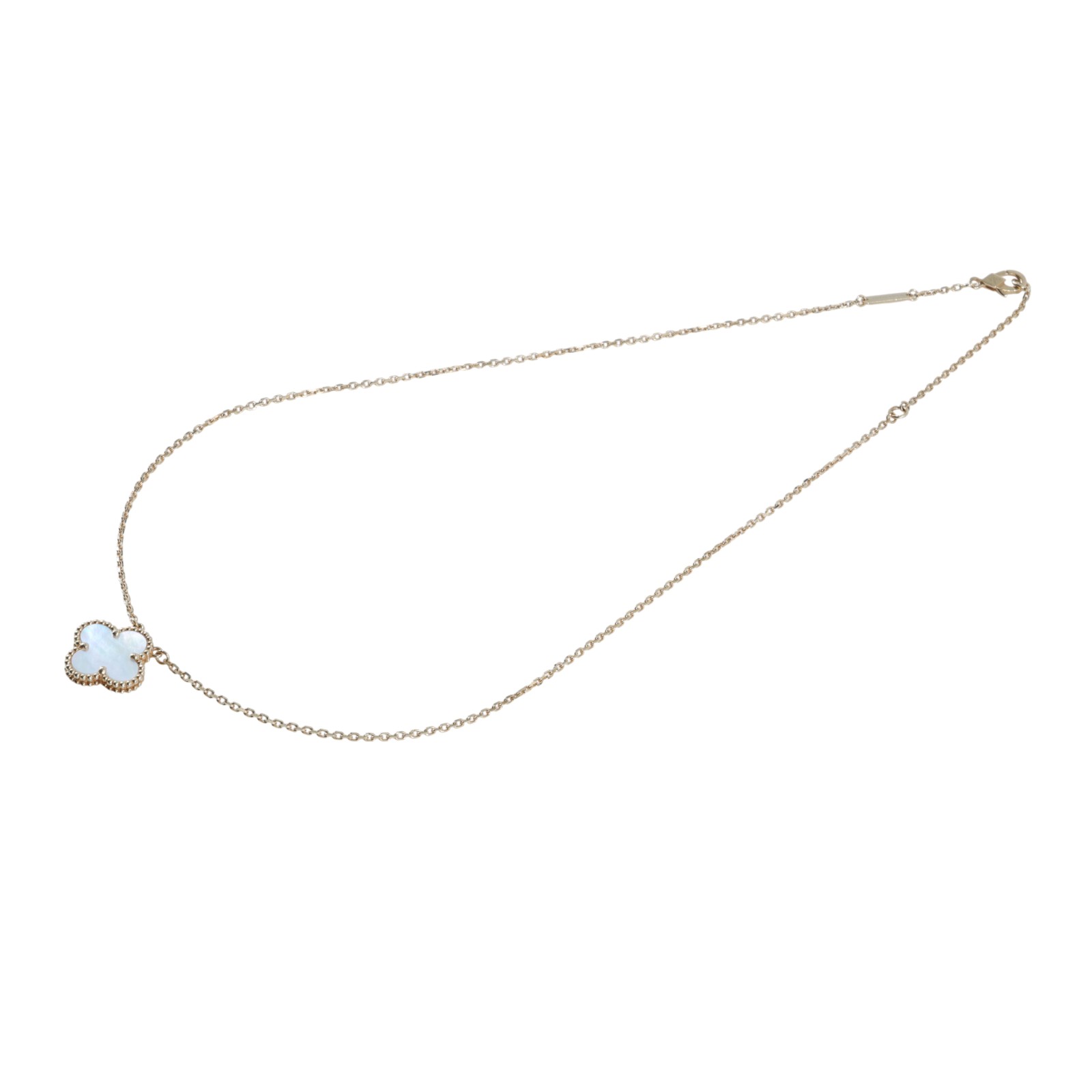 梵克雅寶 Van Cleef & Arpels Vintage Alhambra 吊墜 小型 vcara45900  原廠盒子2/保書/購買證明