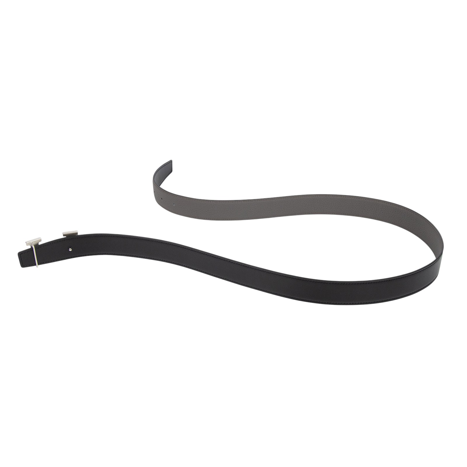 愛馬仕 Hermes H 皮帶扣 32 mm 雙面皮革腰帶 H064544CB86pH073967CAEM095 /B FM 380/#95  原廠盒子/防塵袋