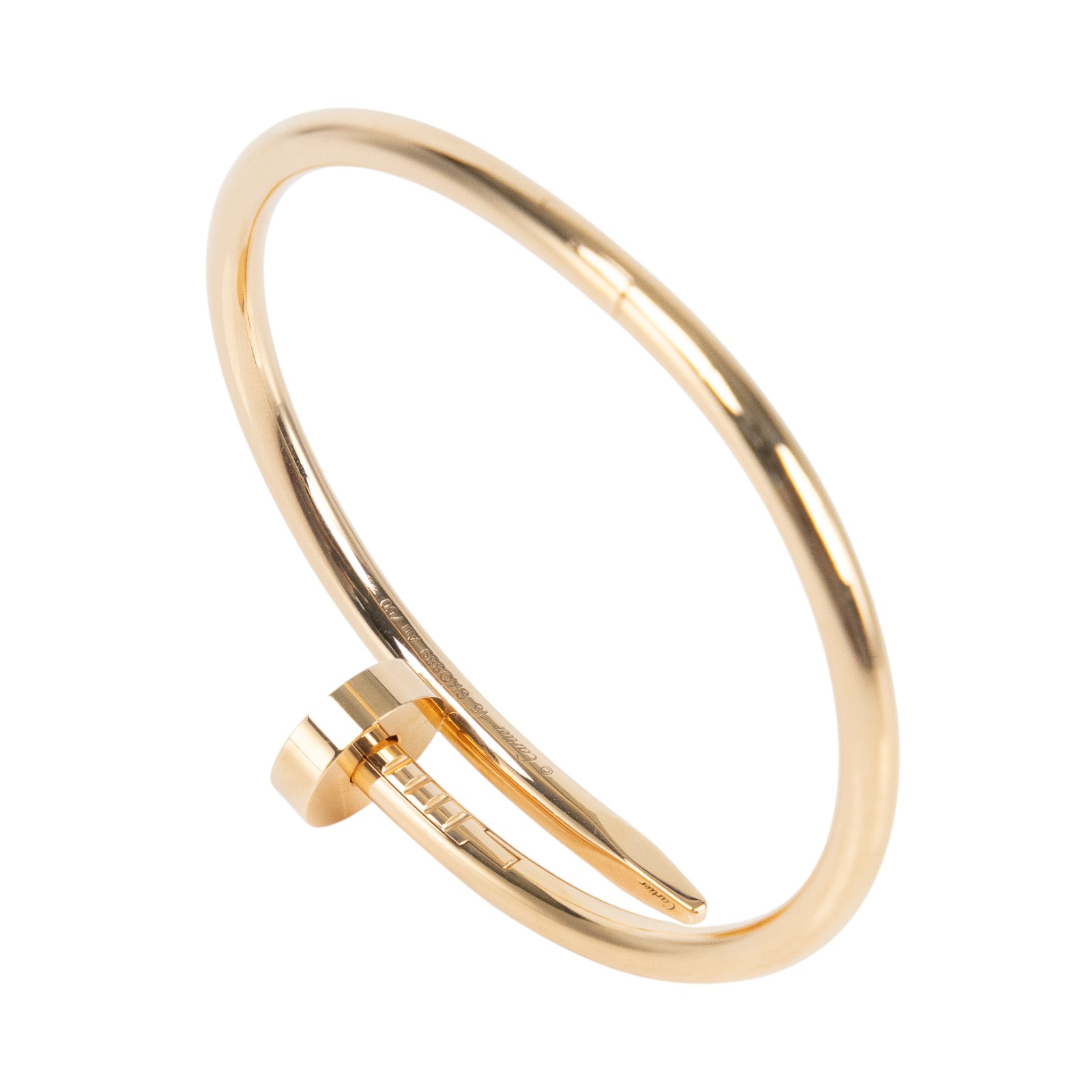 卡地亞 CARTIER Juste un Clou 手環  B6048115 RG JUSTE UN CLOU釘子手鐲 原廠盒子/台灣購買證明/保書