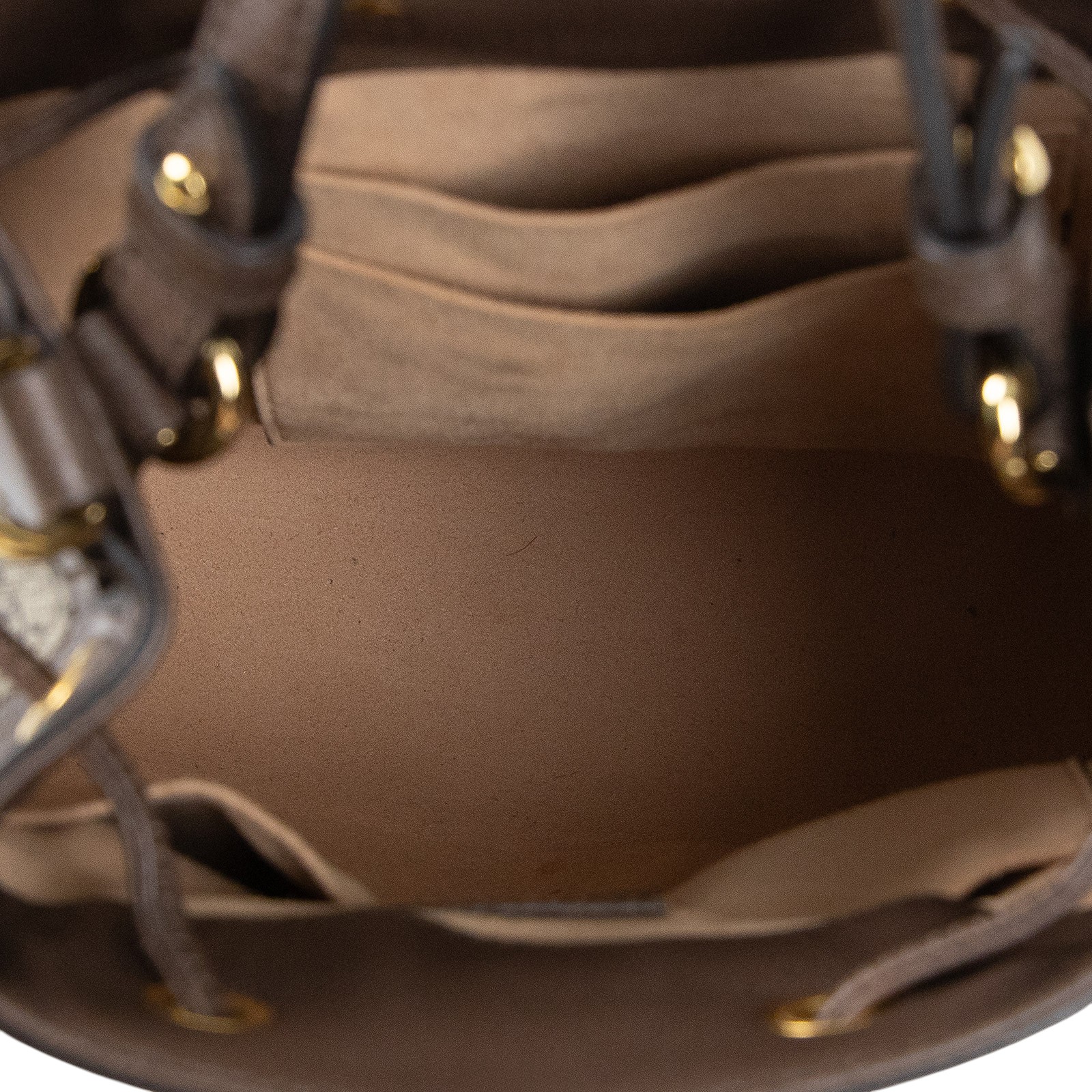 古馳 GUCCI Ophidia GG 小型 肩背 水桶袋 550621 96I3B 棕GG紋Ophidia水桶包 防塵袋