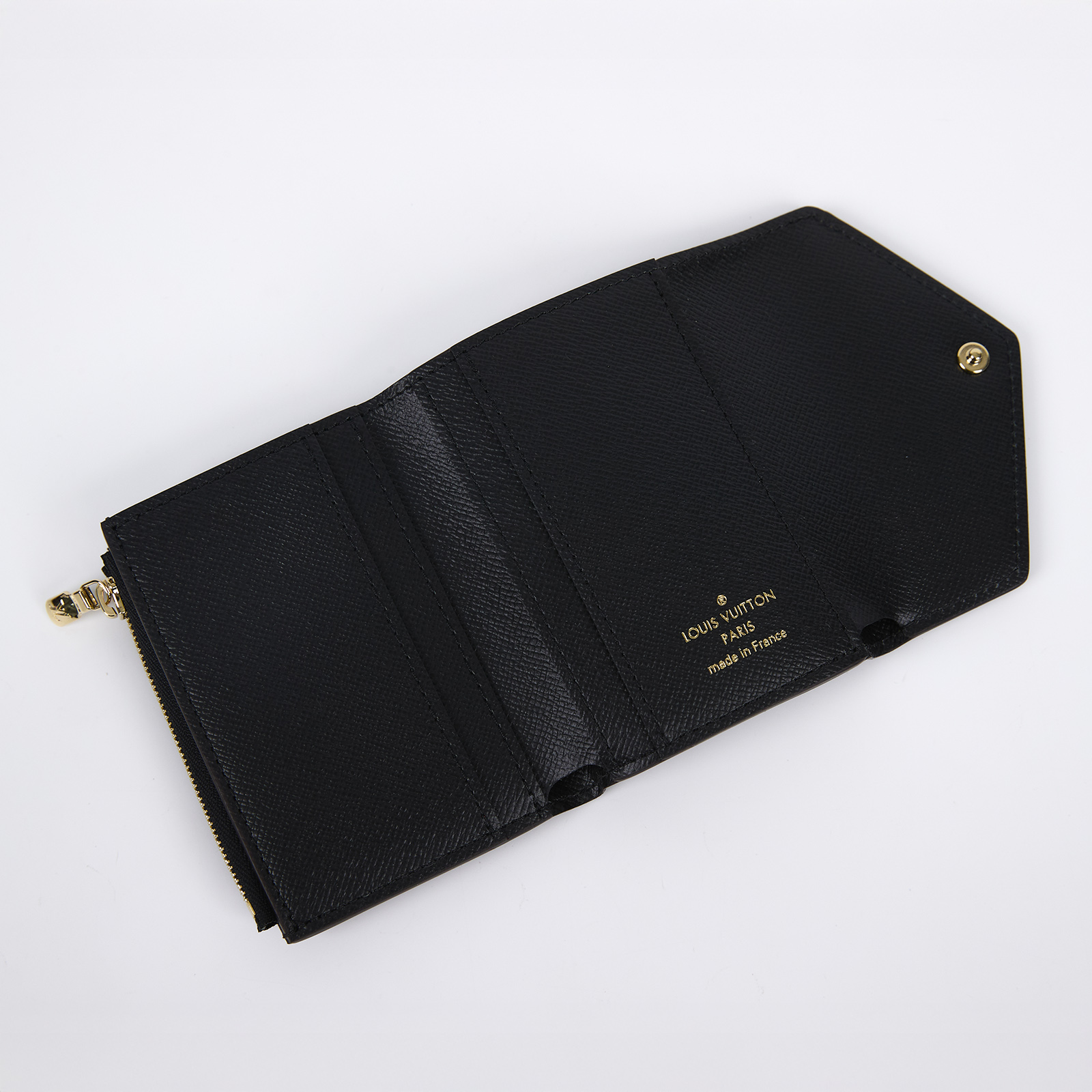 路易威登 LOUIS VUITTON Zoé 錢包 短夾 Reverse Giant帆布 M80725 晶片款 原花ZOE三折短夾 原廠盒子/防塵袋