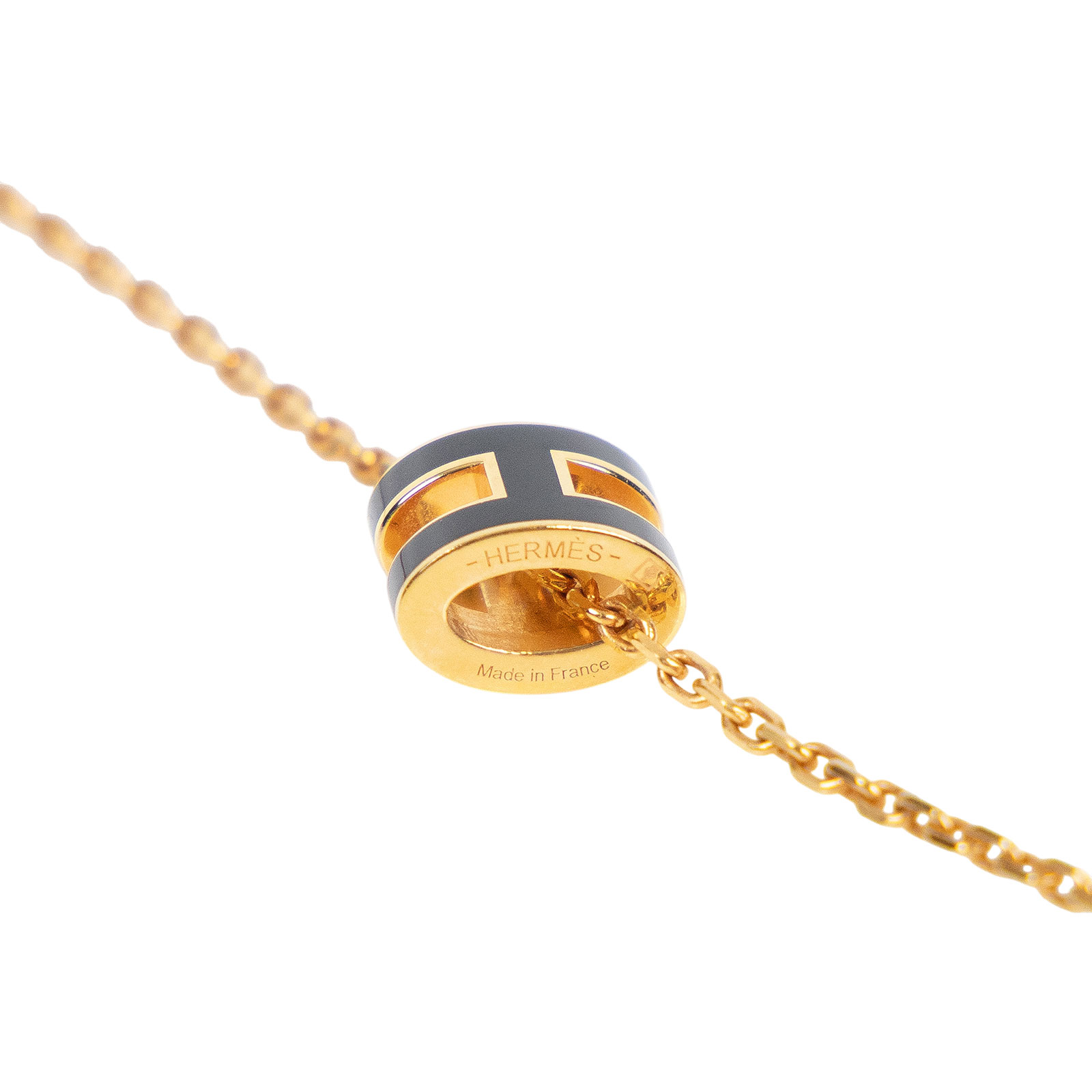 愛馬仕 Hermes Mini Pop H 墜飾 黑色 H147992FO03  黑MINI POP H項鍊 原廠盒子/防塵袋/台灣購買證明