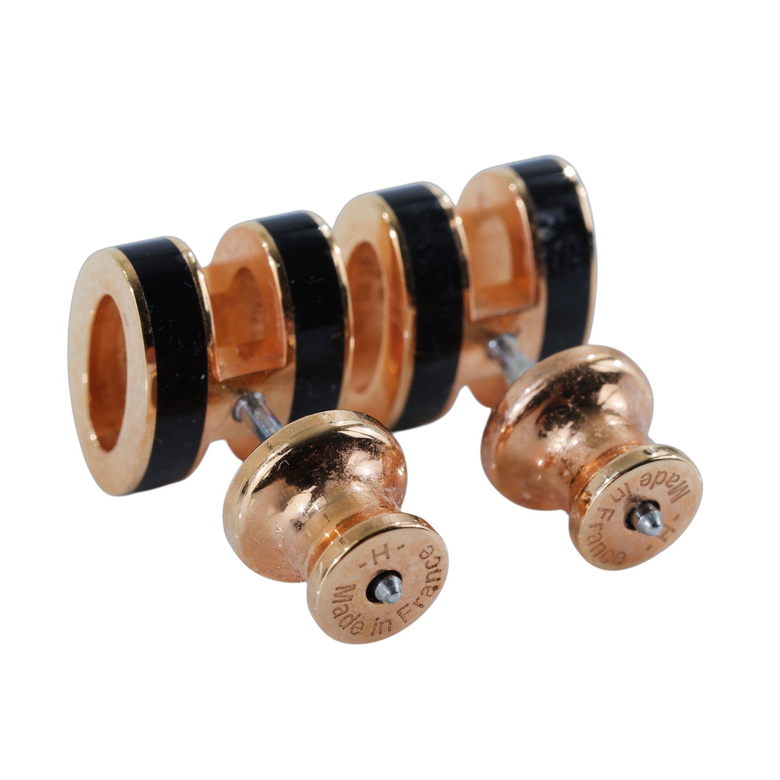 愛馬仕 Hermes Mini Pop H 耳釘 黑色 H608002FO03  黑MINI POP H耳環 原廠盒子