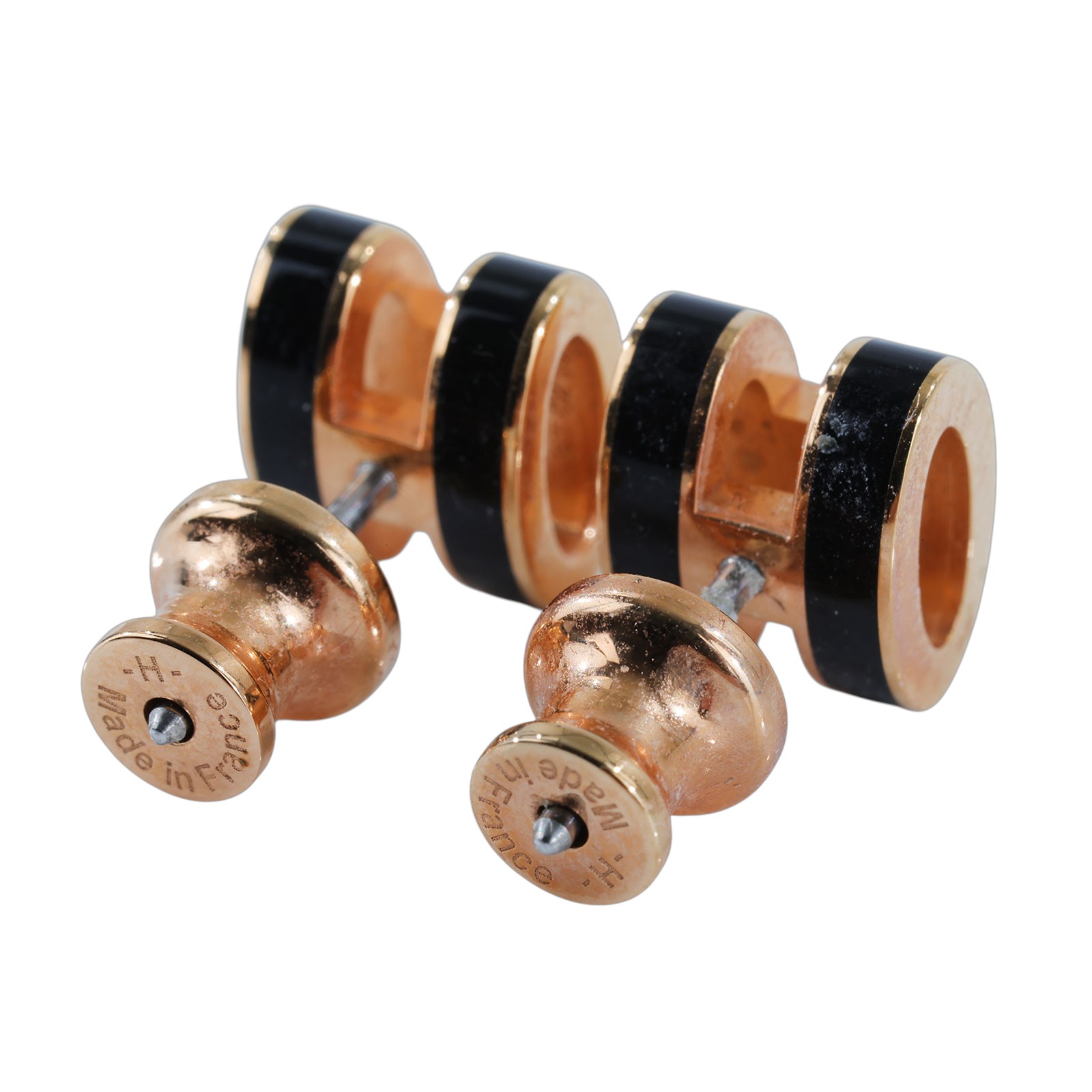 愛馬仕 Hermes Mini Pop H 耳釘 黑色 H608002FO03  黑MINI POP H耳環 原廠盒子