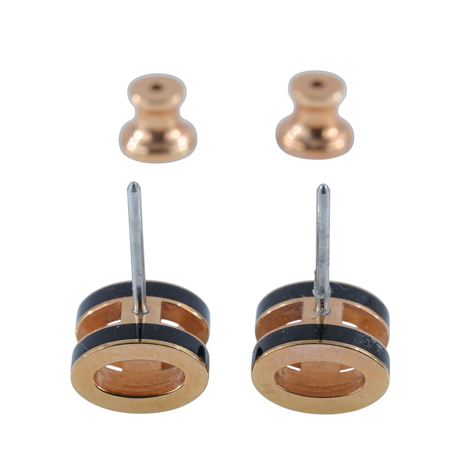 愛馬仕 Hermes Mini Pop H 耳釘 黑色 H608002FO03  黑MINI POP H耳環 原廠盒子