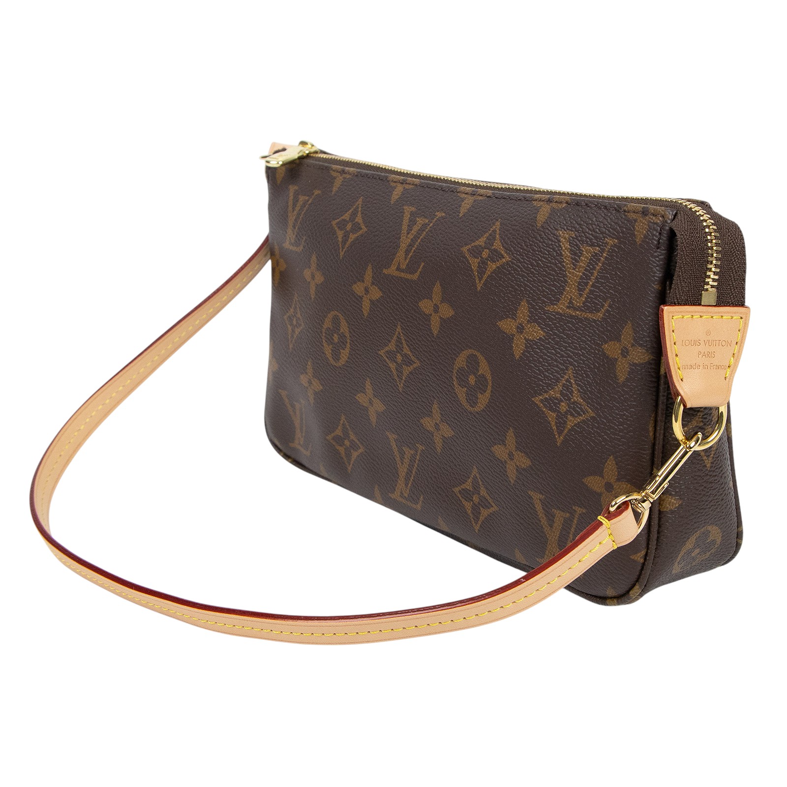 路易威登 LOUIS VUITTON Monogram 經典帆布 手提 麻將包 M40712 晶片款 原花麻將包 防塵袋