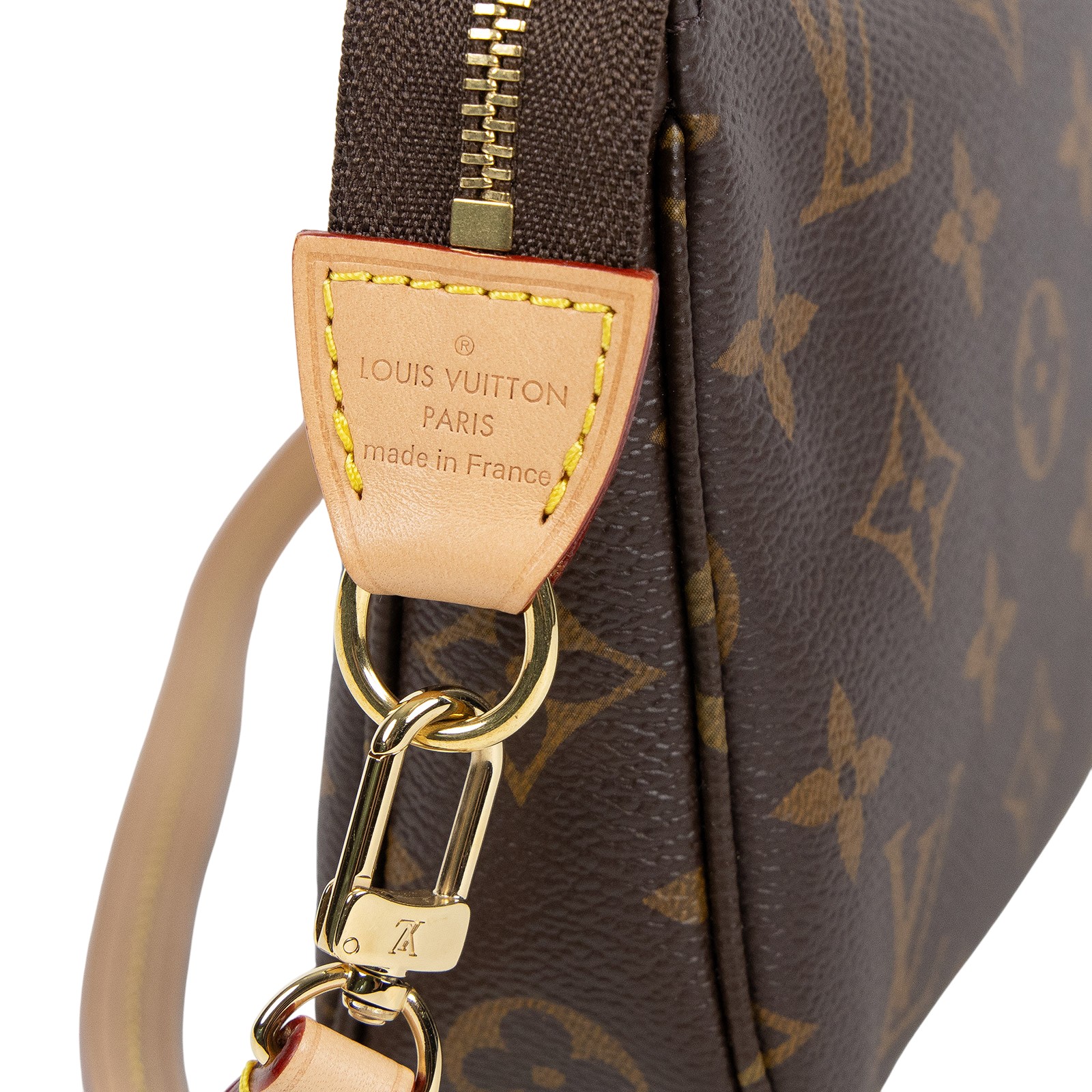 路易威登 LOUIS VUITTON Monogram 經典帆布 手提 麻將包 M40712 晶片款 原花麻將包 防塵袋