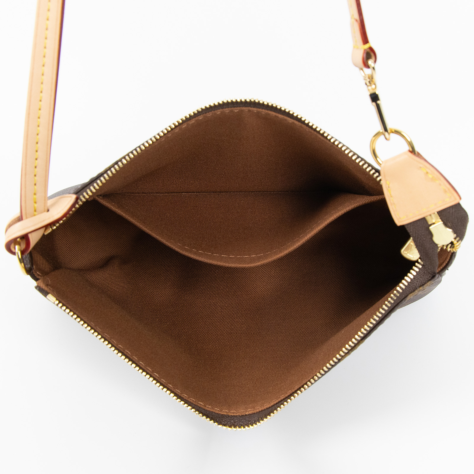 路易威登 LOUIS VUITTON Monogram 經典帆布 手提 麻將包 M40712 晶片款 原花麻將包 防塵袋