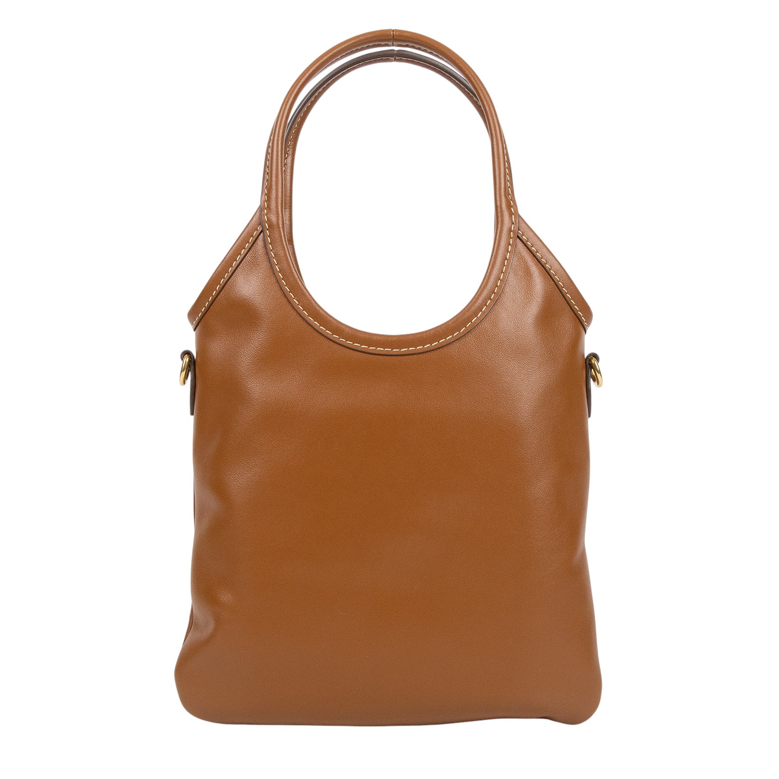 繆繆 MIU MIU Ivy 手提包 5BA281_2IEO 焦糖IVY 2WAY 防塵袋/背帶