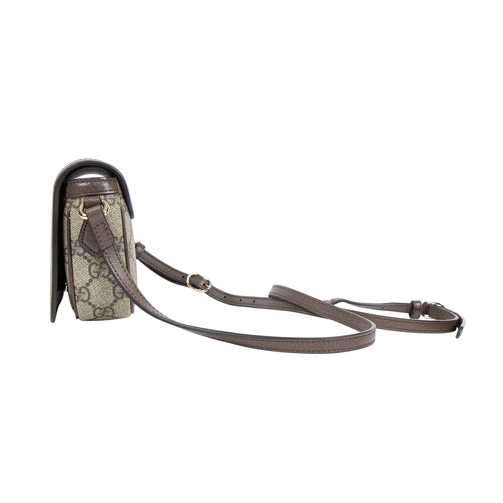 古馳 GUCCI Ophidia GG 迷你 肩背包 838471 FAE0P 棕Ophidia迷你肩背包 原廠盒子/防塵袋