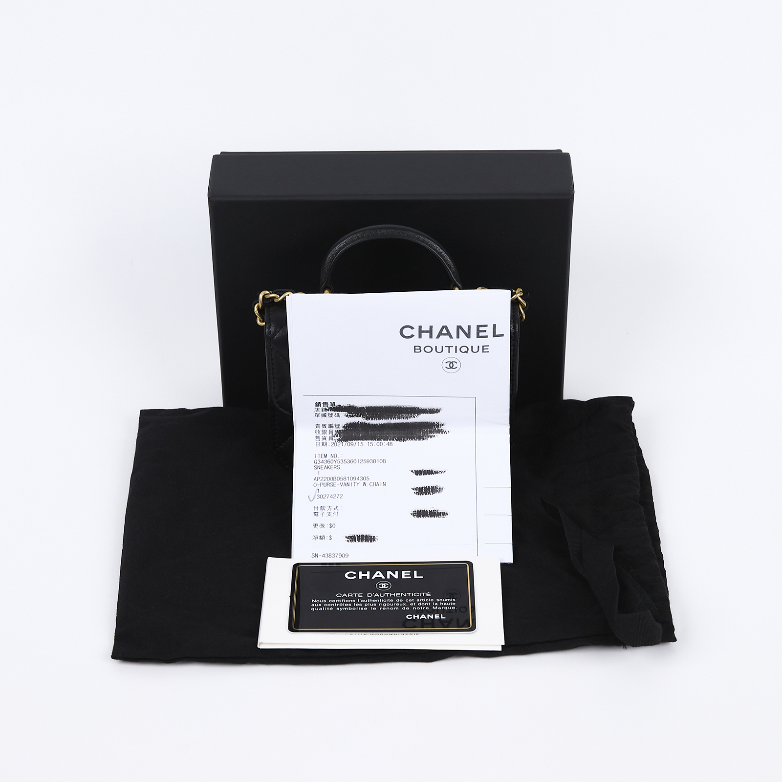 香奈兒 CHANEL 手提 肩背 口蓋包 迷你 AP2200 B05810 30開黑羊金手提MINI 2WAY 原廠盒子/防塵袋/保證卡/購買證明