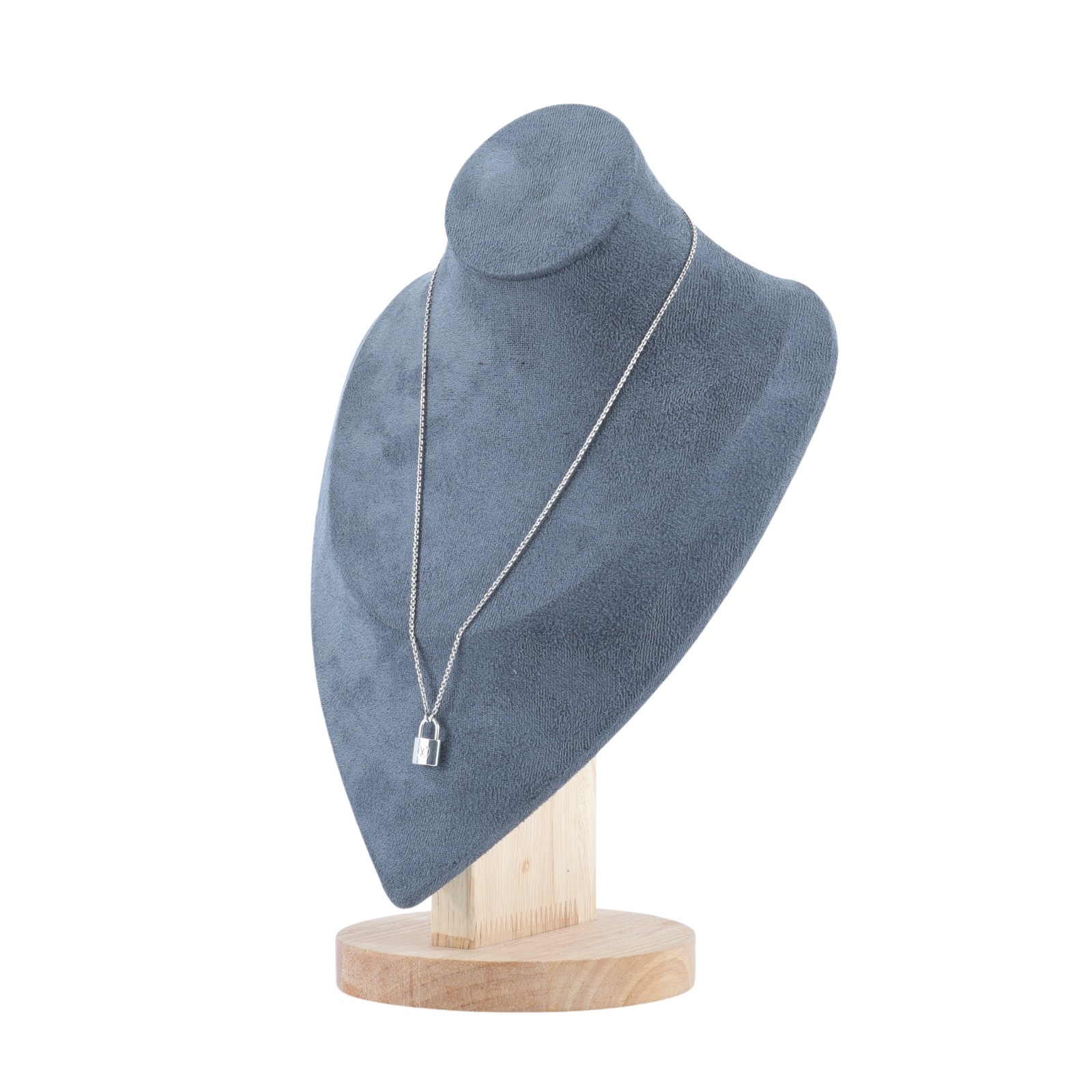 路易威登 LOUIS VUITTON Silver Lockit 純銀 吊墜 Q93559 925鎖頭項鍊 原廠盒子/防塵袋/購買證明