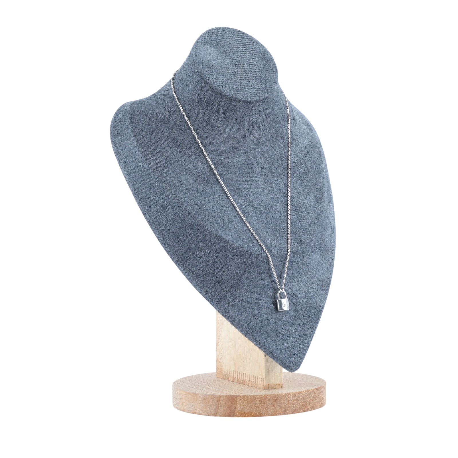 路易威登 LOUIS VUITTON Silver Lockit 純銀 吊墜 Q93559 925鎖頭項鍊 原廠盒子/防塵袋/購買證明