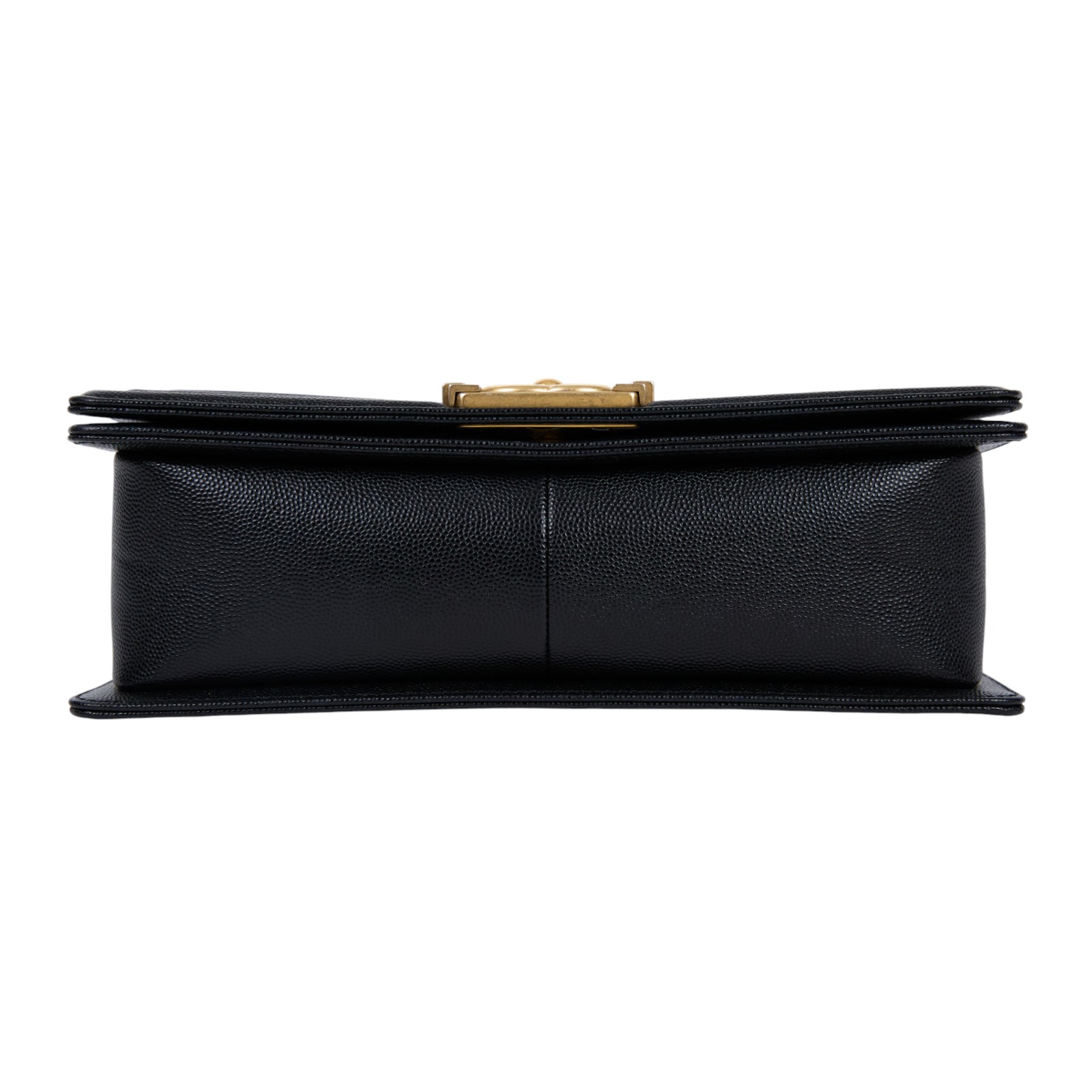 香奈兒 CHANEL Boy 25 口蓋包 A67086 晶片款 黑荔枝金扣BOY25 原廠盒子/防塵袋/購買證明影本