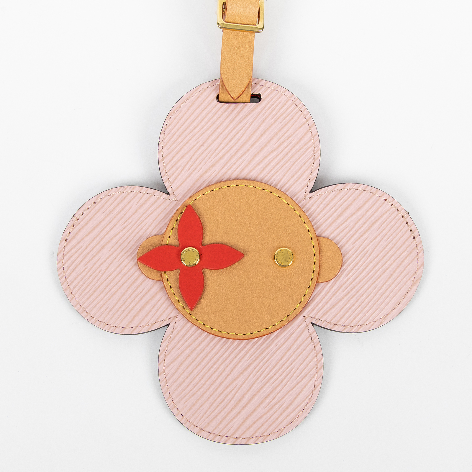 路易威登 LOUIS VUITTON Vivienne Head 行李吊牌 吊飾 M69572 粉紅Vivienne行李吊牌 原廠盒子/防塵袋