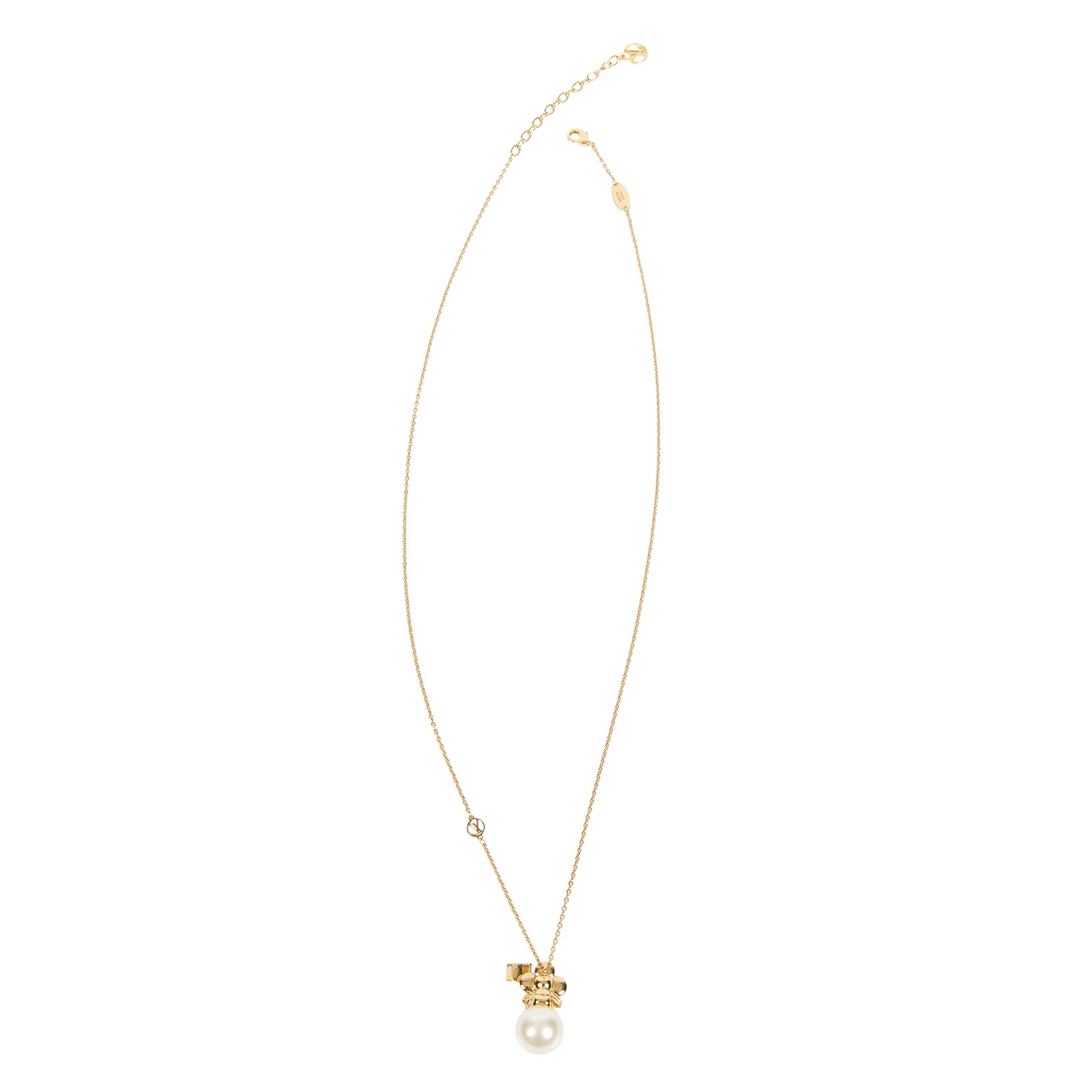 路易威登 LOUIS VUITTON Vivienne Over The Moon 項鍊 M00798  原廠盒子/防塵袋