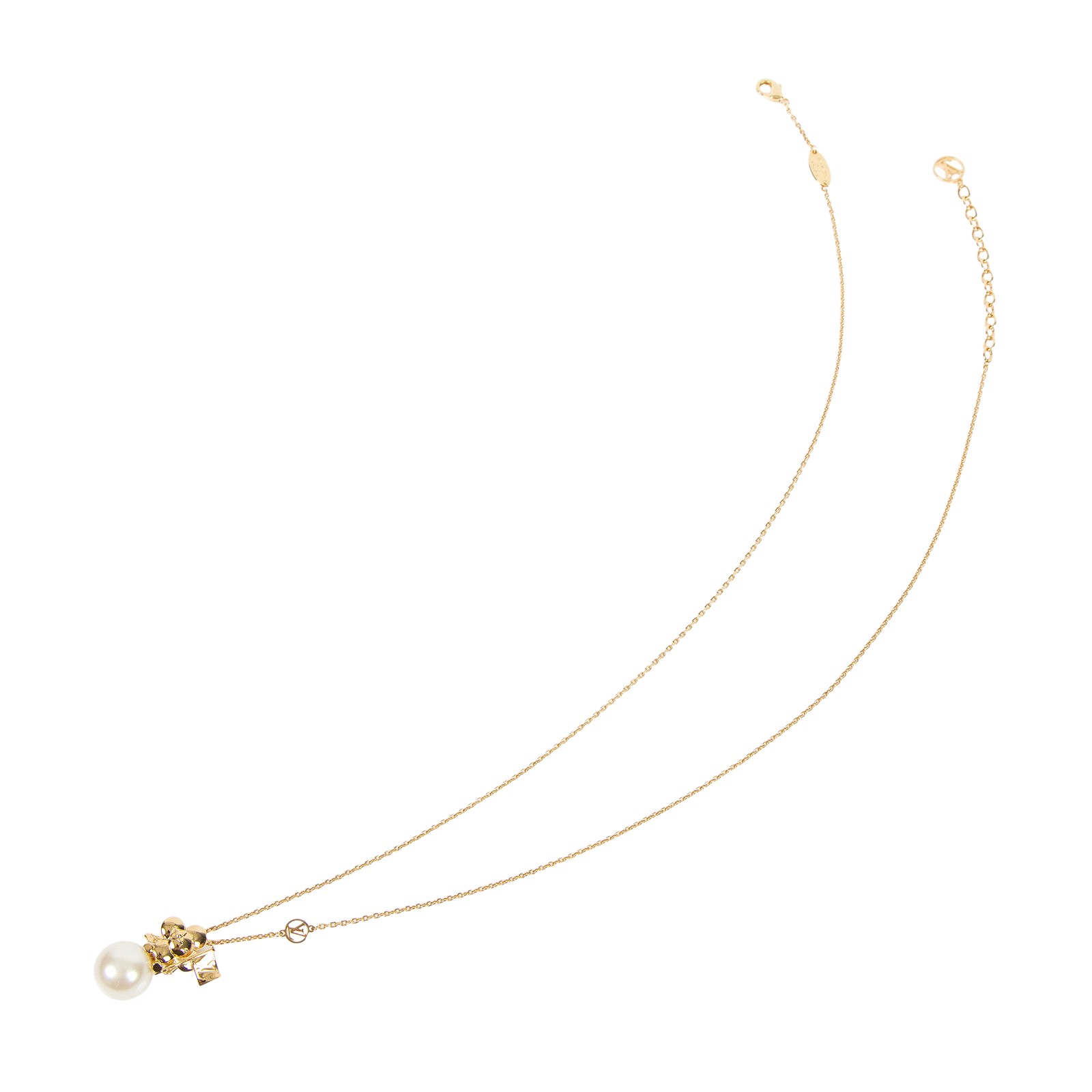 路易威登 LOUIS VUITTON Vivienne Over The Moon 項鍊 M00798  原廠盒子/防塵袋