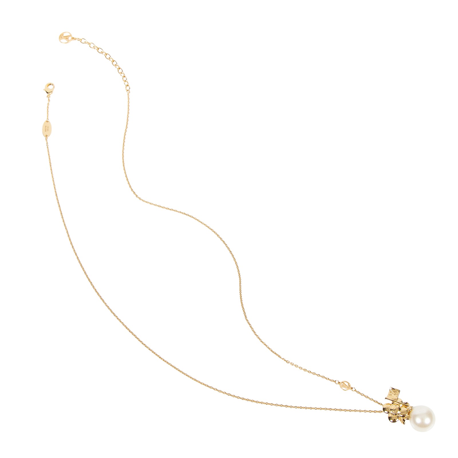 路易威登 LOUIS VUITTON Vivienne Over The Moon 項鍊 M00798  原廠盒子/防塵袋