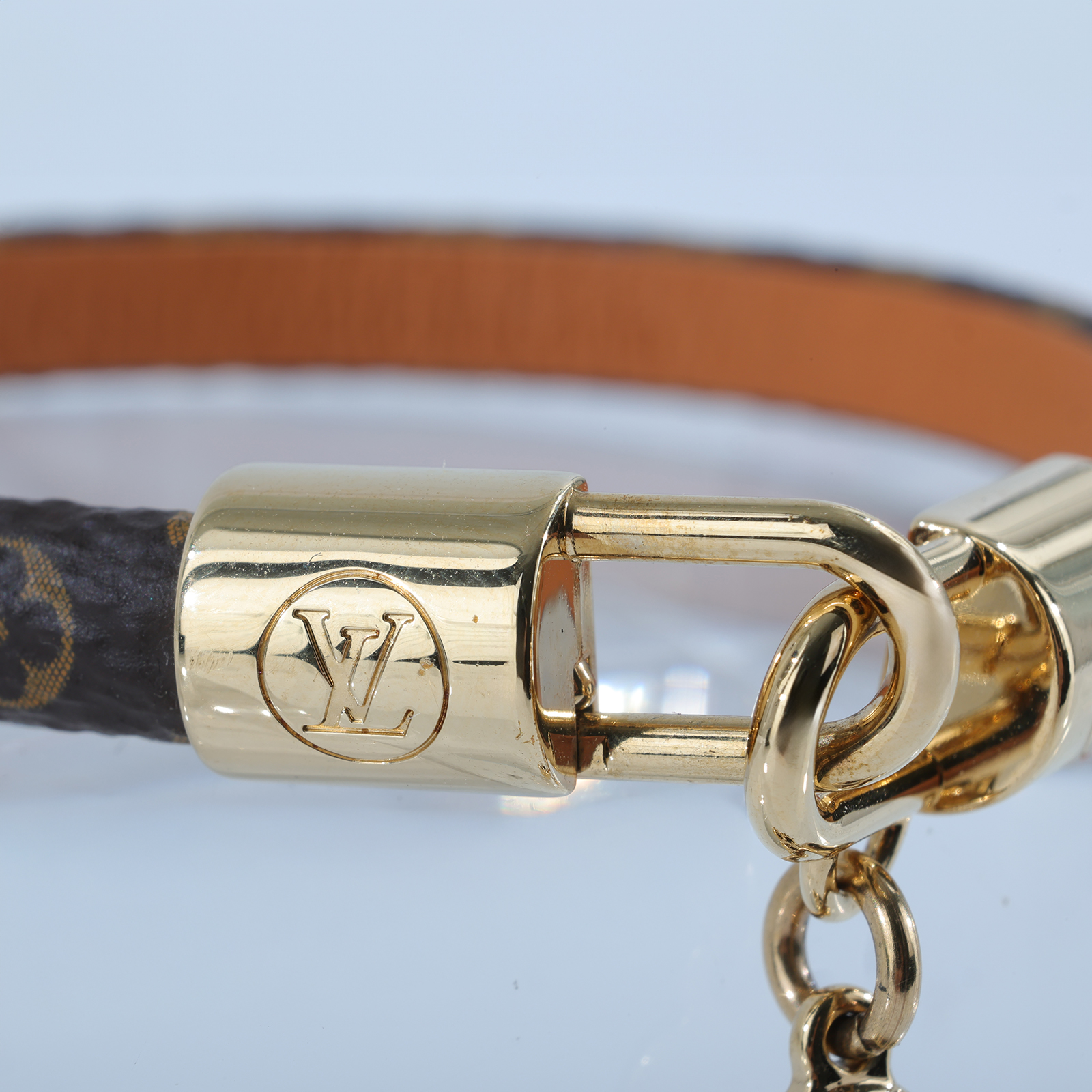 路易威登 LOUIS VUITTON 老花 Vivienne 手環 M6773F 原花Vivienne手環 無附屬品